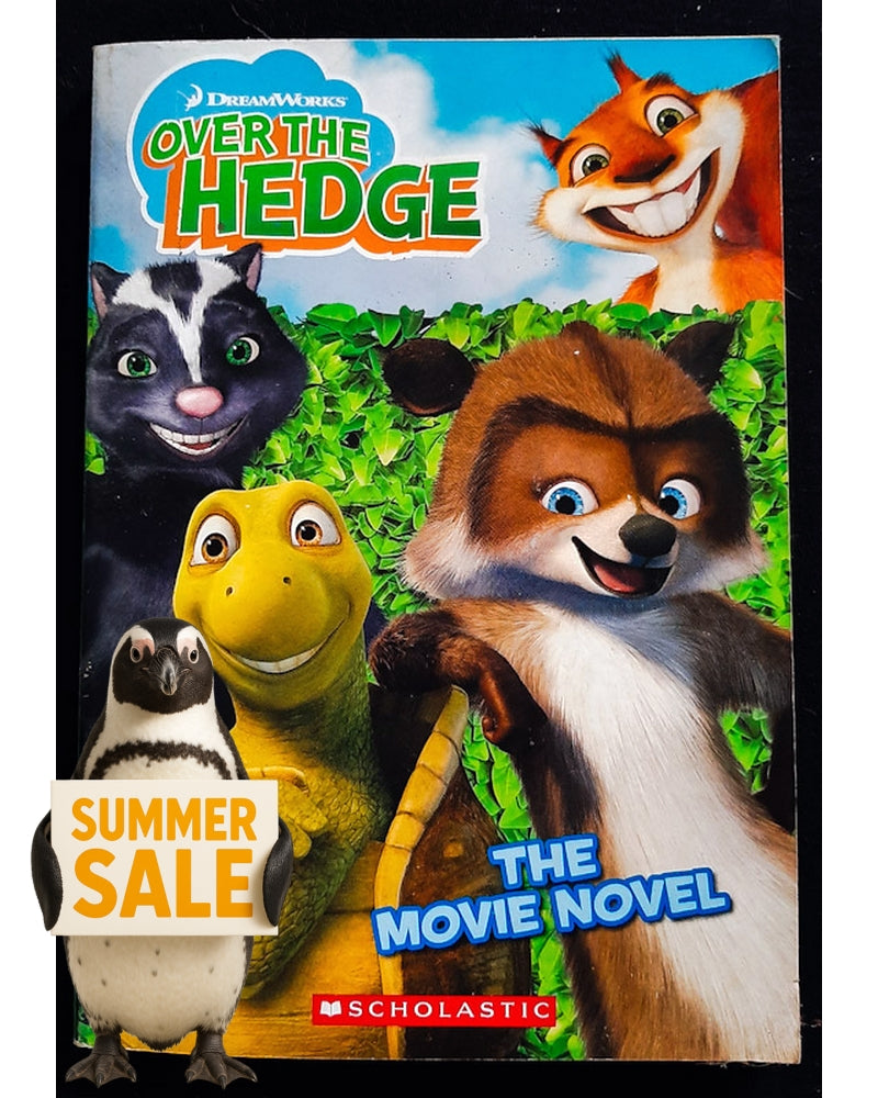Front Cover Of Over The Hedge: The Movie Novel (Dreamworks)