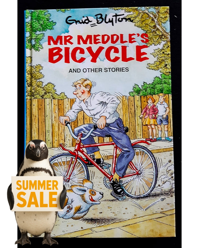 Front Cover Of Mr Meddle's Bicycle And Other Stories (Enid Blyton)