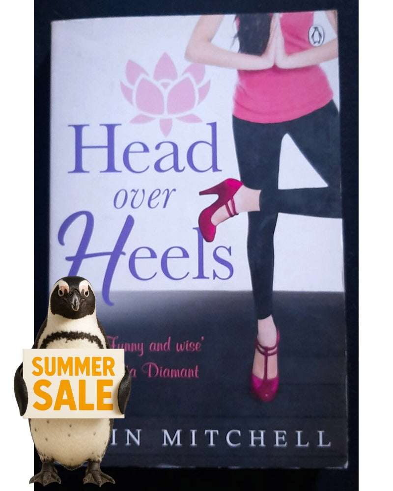Front Cover Of Head Over Heels (Tales from the Yoga Studio #2) (Rain Mitchell)