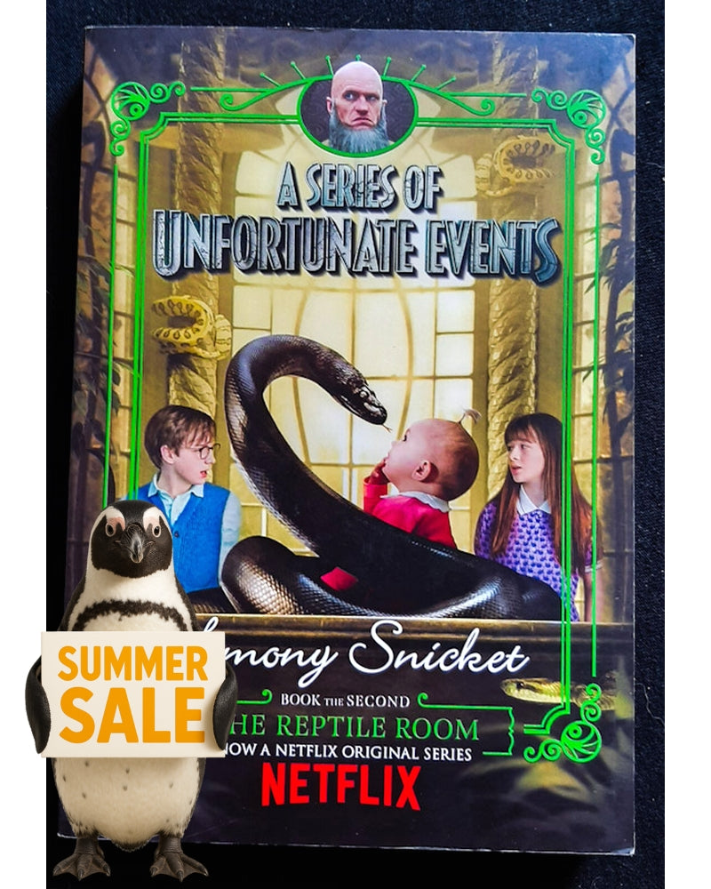 Front Cover Of The Reptile Room (A Series of Unfortunate Events #2) (Lemony Snicket)