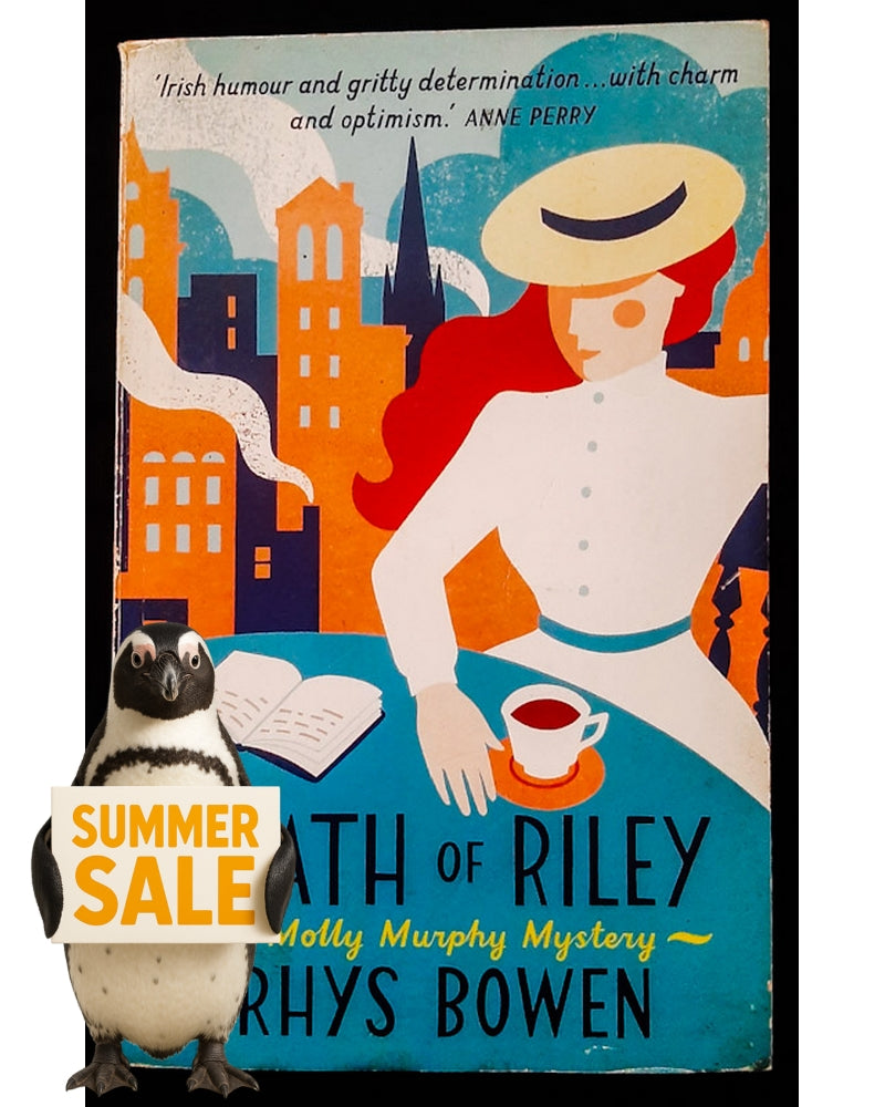 Front Cover Of Death of Riley (Molly Murphy #2) (Rhys Bowen)