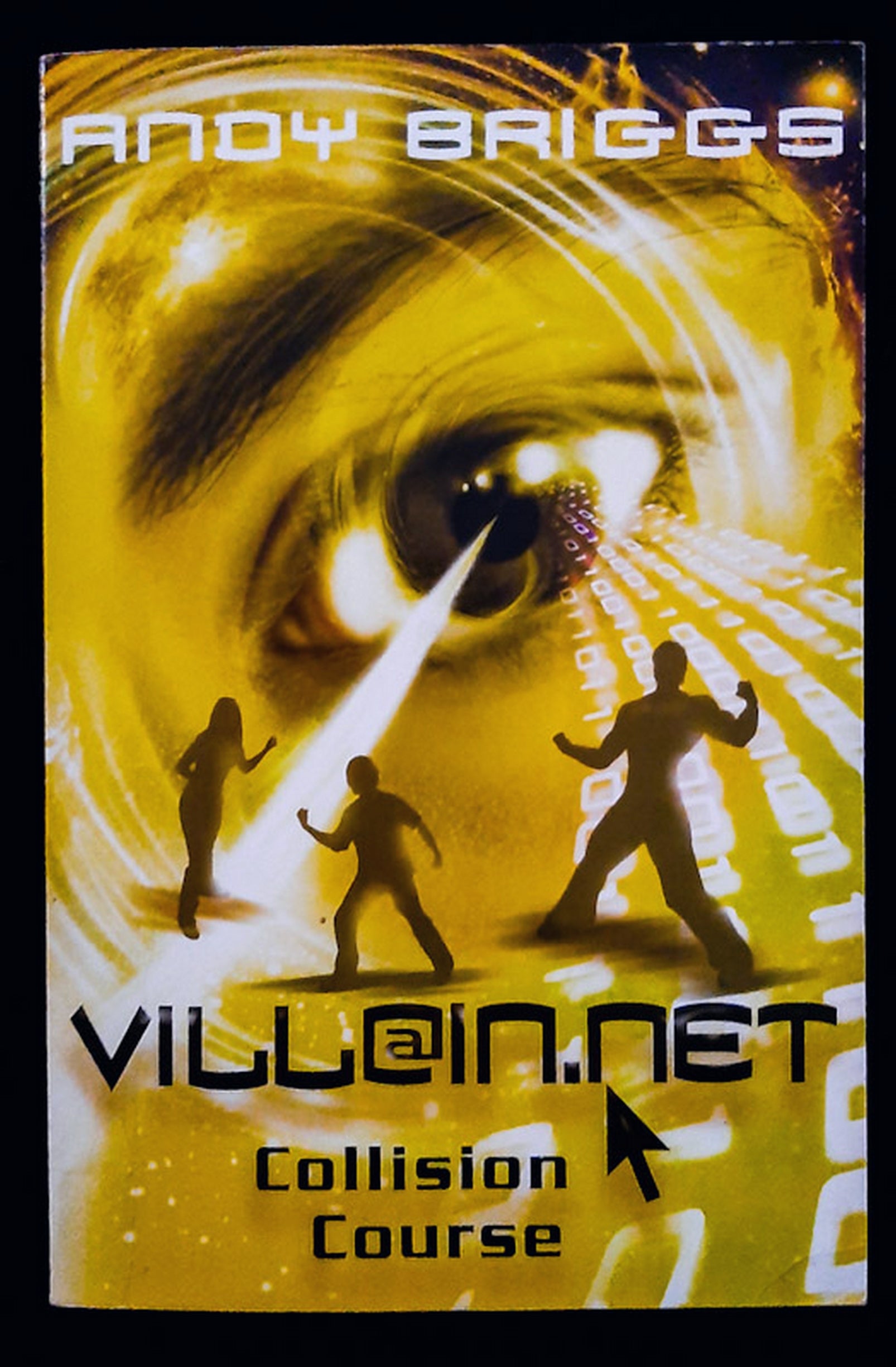 Front Cover Of Collision Course (Villain.Net #4) (Andy Briggs)