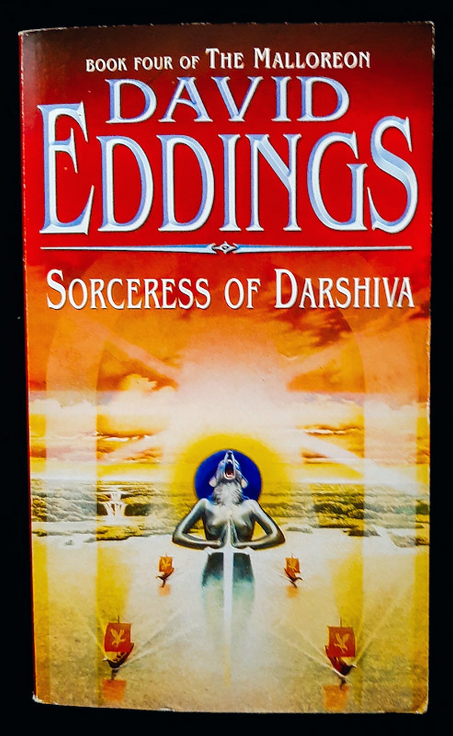 Front Cover Of Sorceress of Darshiva (The Malloreon #4) (David Eddings)