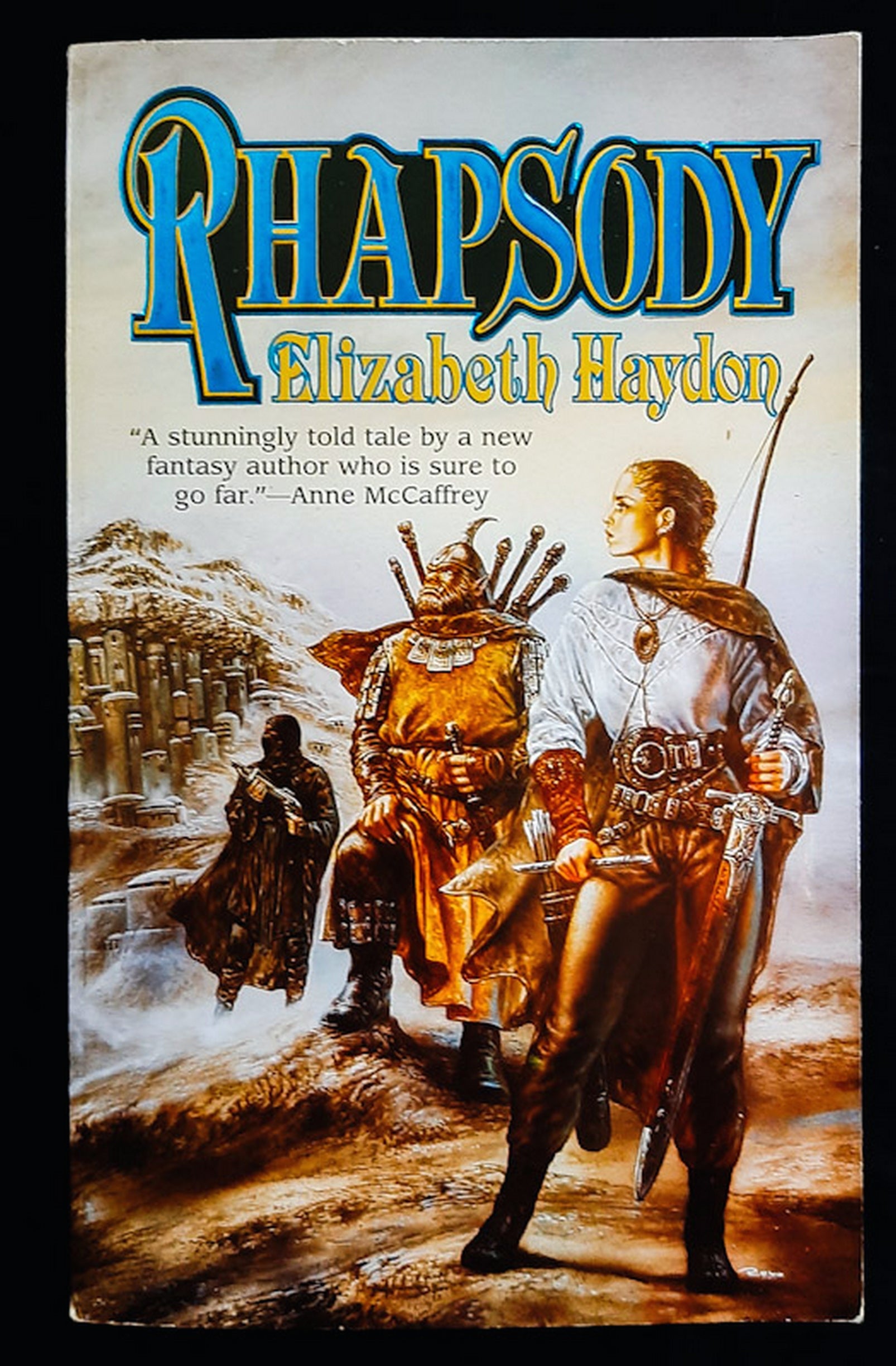 Front Cover Of Rhapsody: Child of Blood (Symphony of Ages #1) (Elizabeth Haydon)