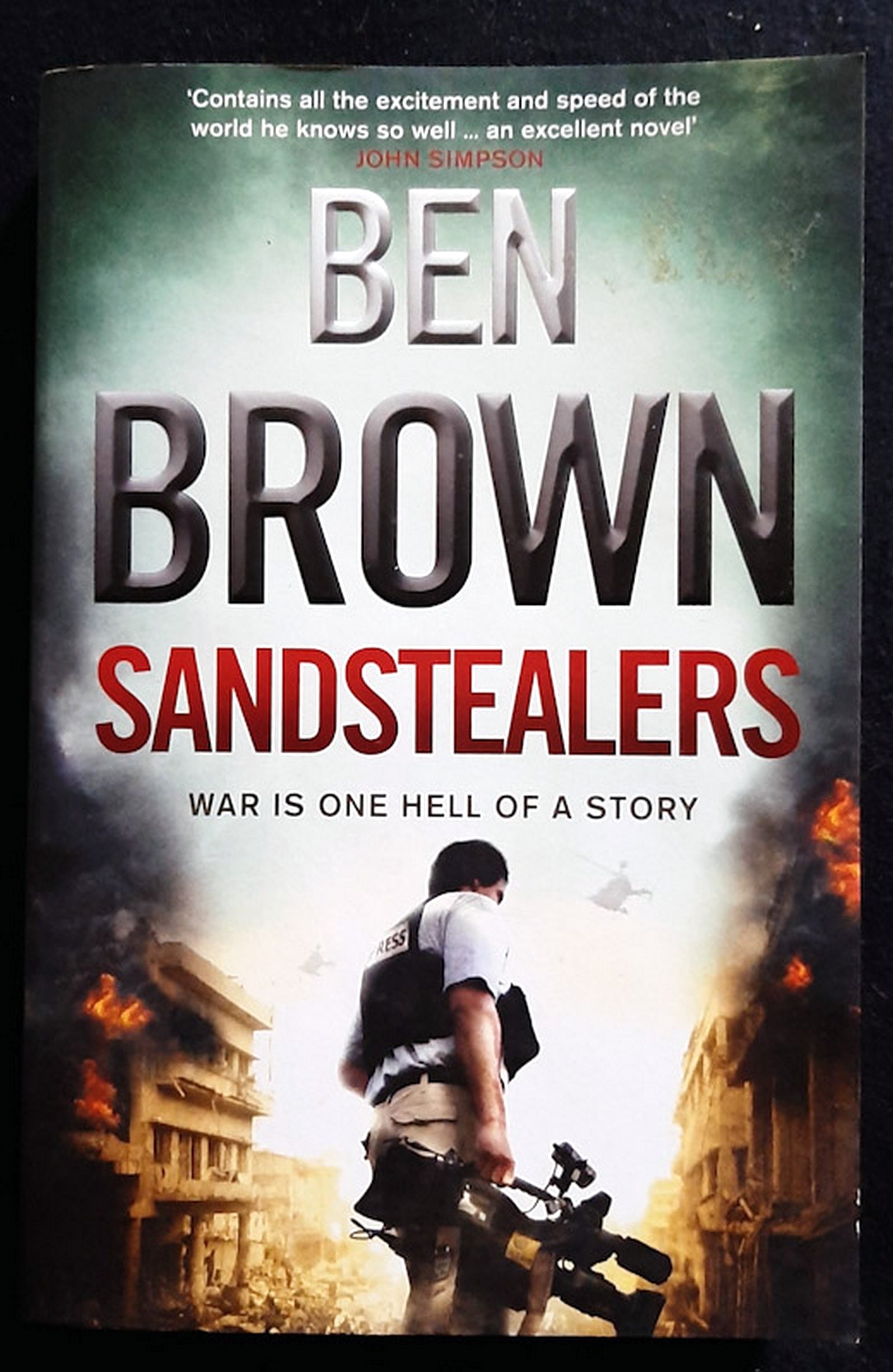 Front Cover Of Sandstealers (Ben Brown)