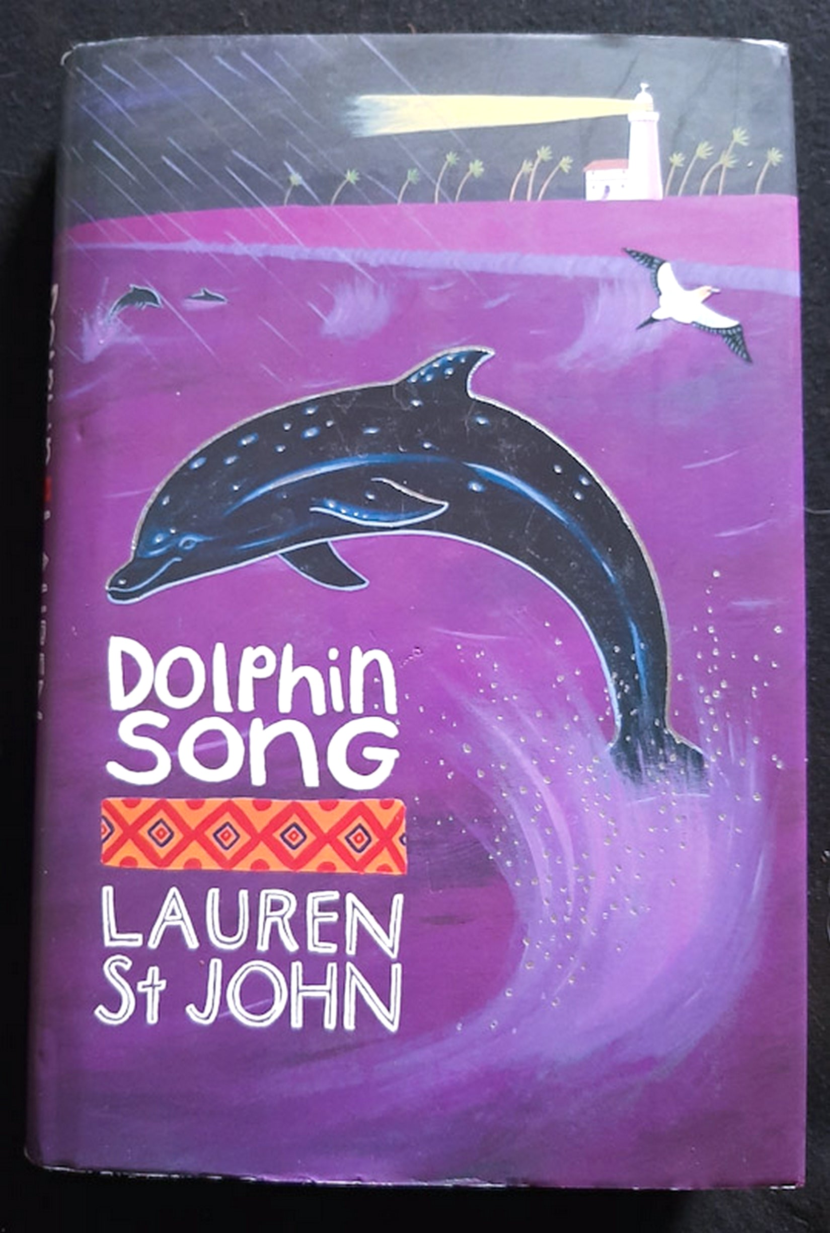 Front Cover Of Dolphin Song (Animal Healer #2) (Lauren St John)