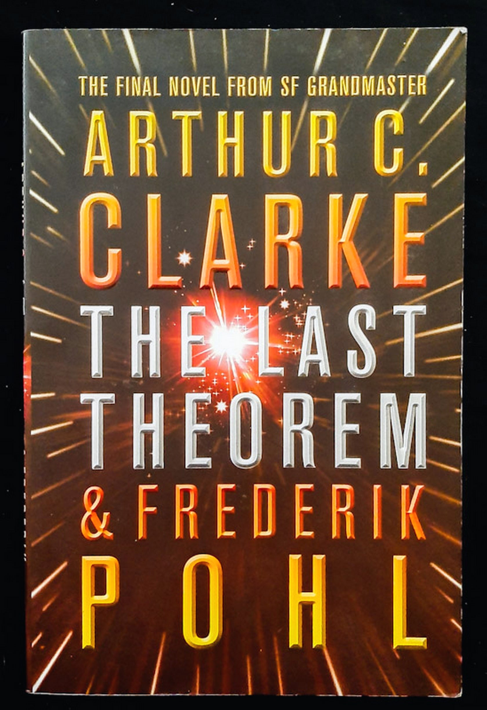 Front Cover Of The Last Theorem (Arthur C. Clarke)