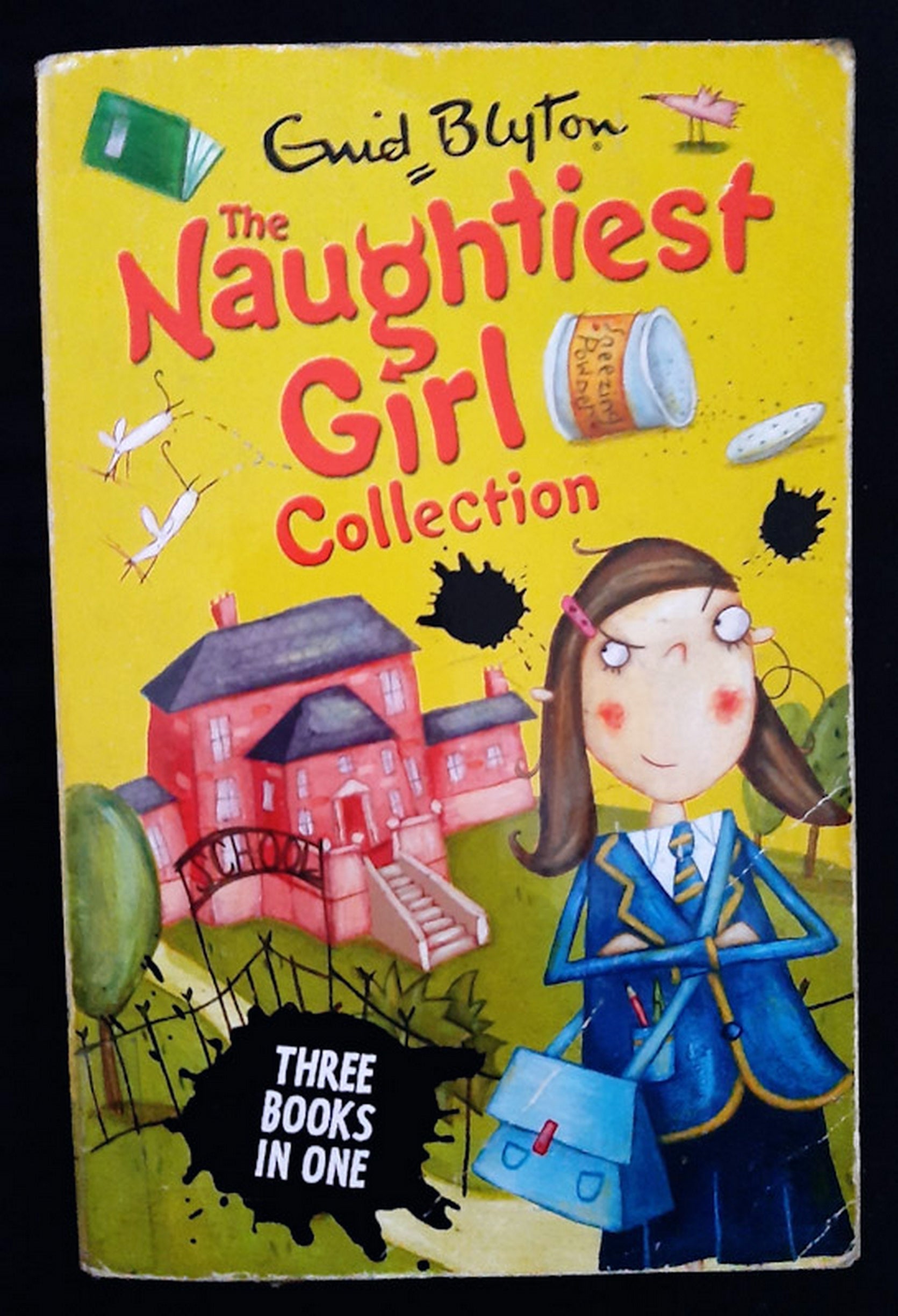 Front Cover Of The Naughtiest Girl #1-3 (Enid Blyton)