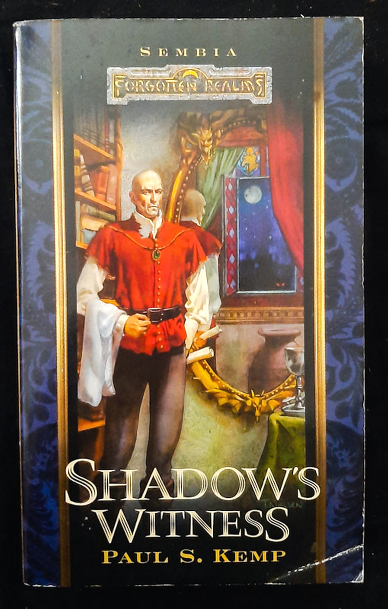 Front Cover Of Shadow's Witness (Sembia, Gateway to the Realms #2) (Paul S. Kemp)