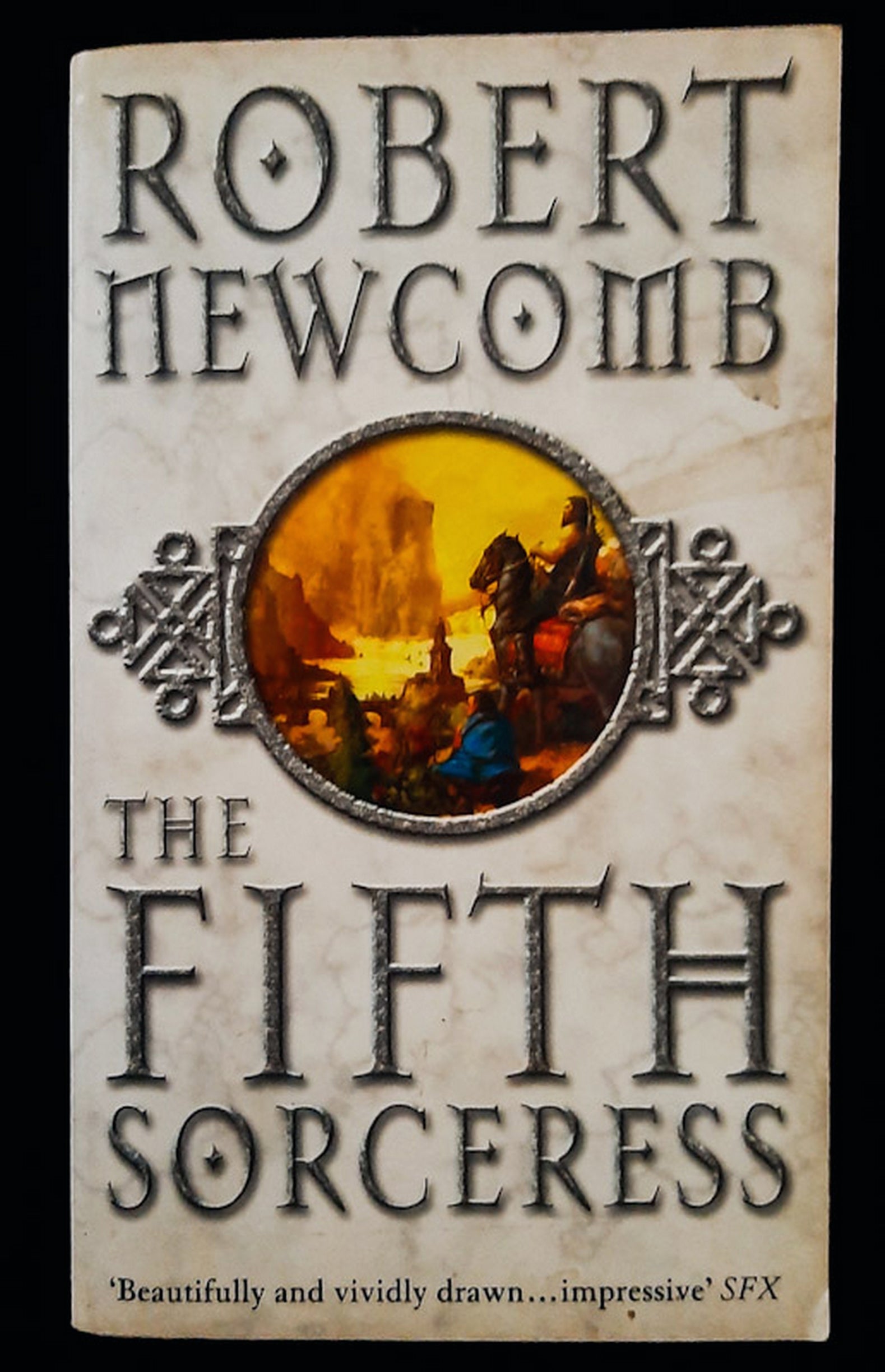 Front Cover Of The Fifth Sorceress (The Chronicles of Blood and Stone #1) (Robert Newcomb)