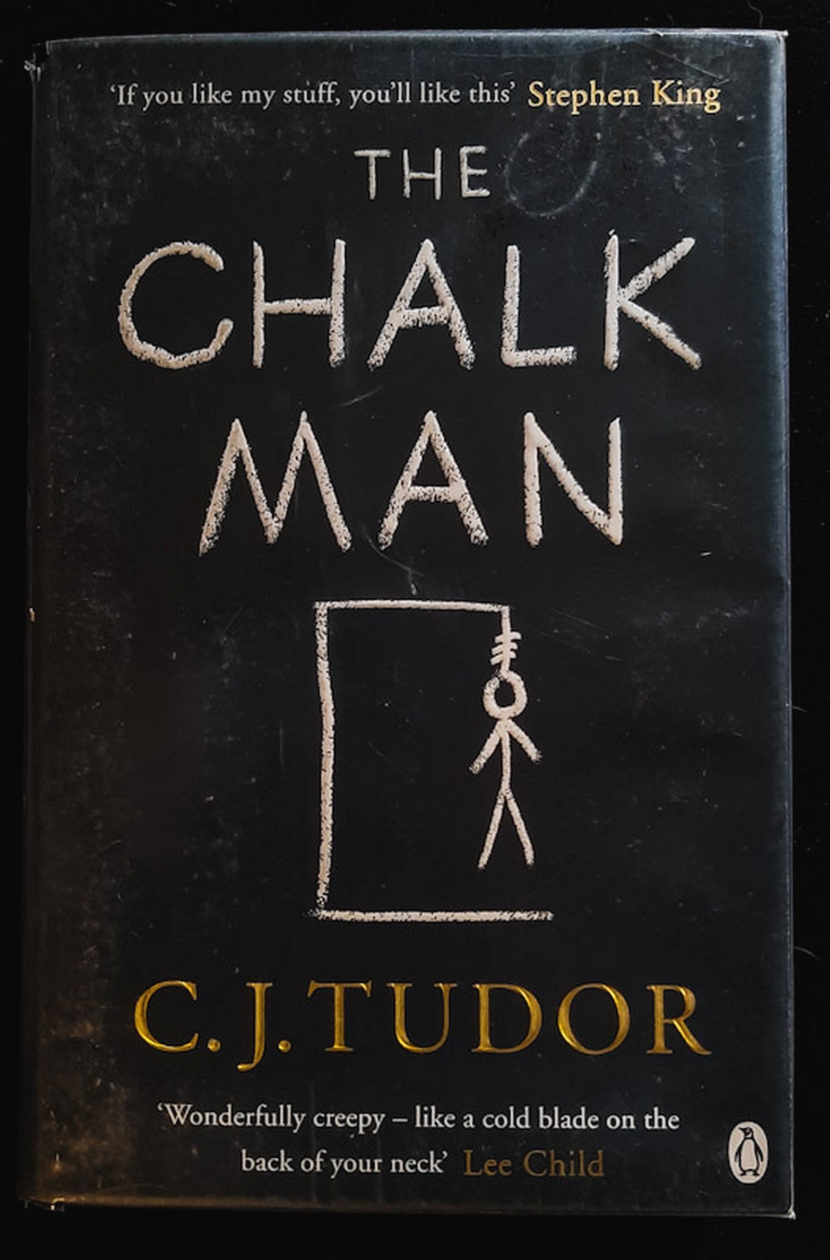 Front Cover Of The Chalk Man (C. J. Tudor)