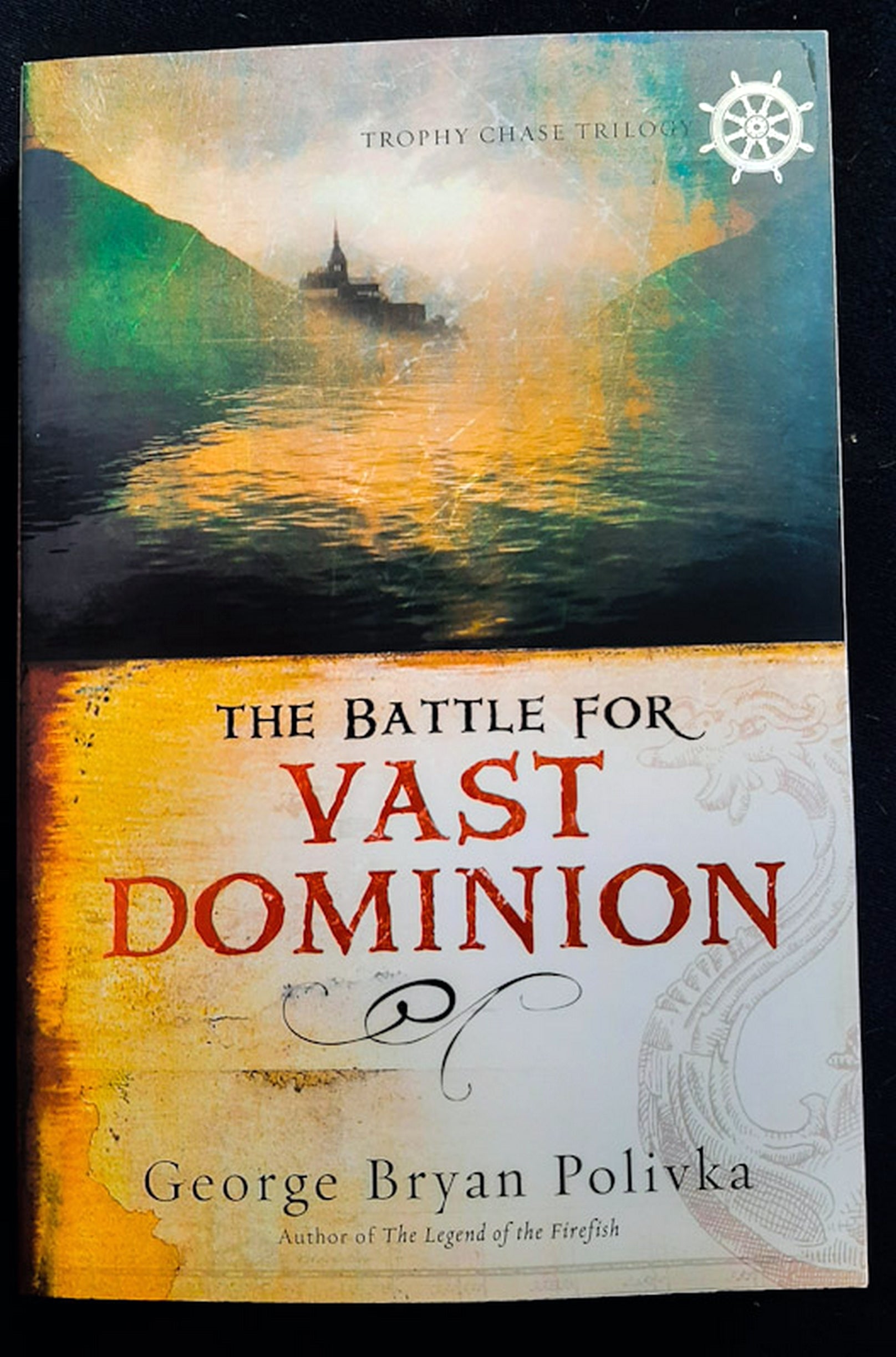 Front Cover Of The Battle for Vast Dominion (Trophy Chase #3) (George Bryan Polivka)