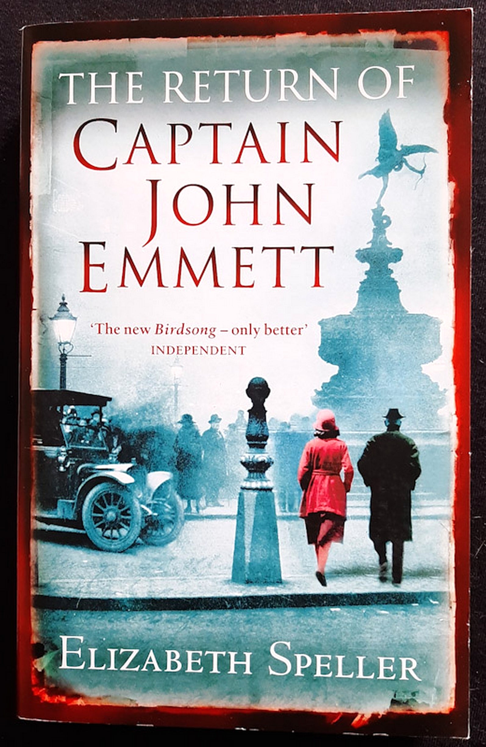 Front Cover Of The Return of Captain John Emmett (Laurence Bartram #1) (Elizabeth Speller)