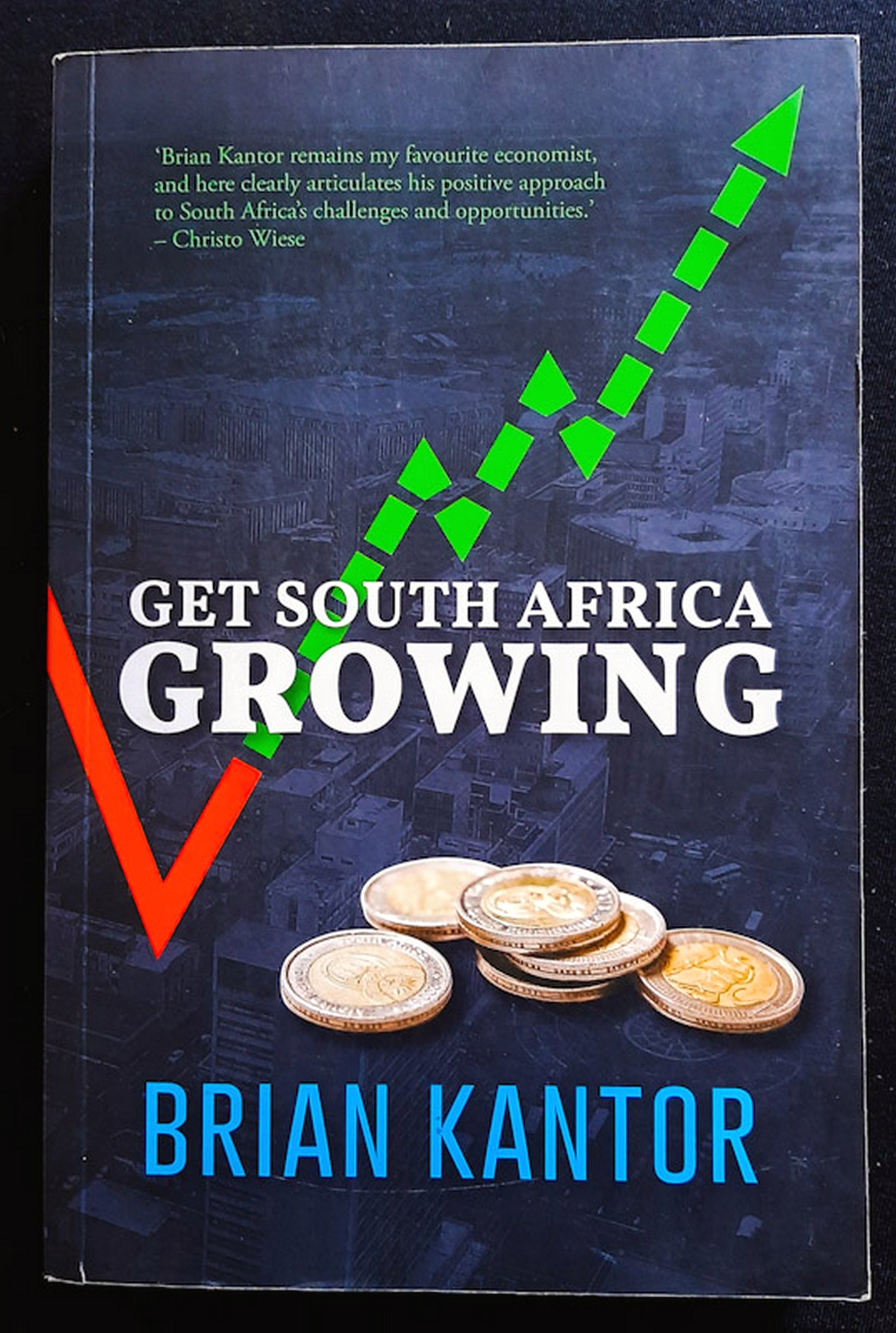 Front Cover Of Get South Africa Growing (Brian Kantor)