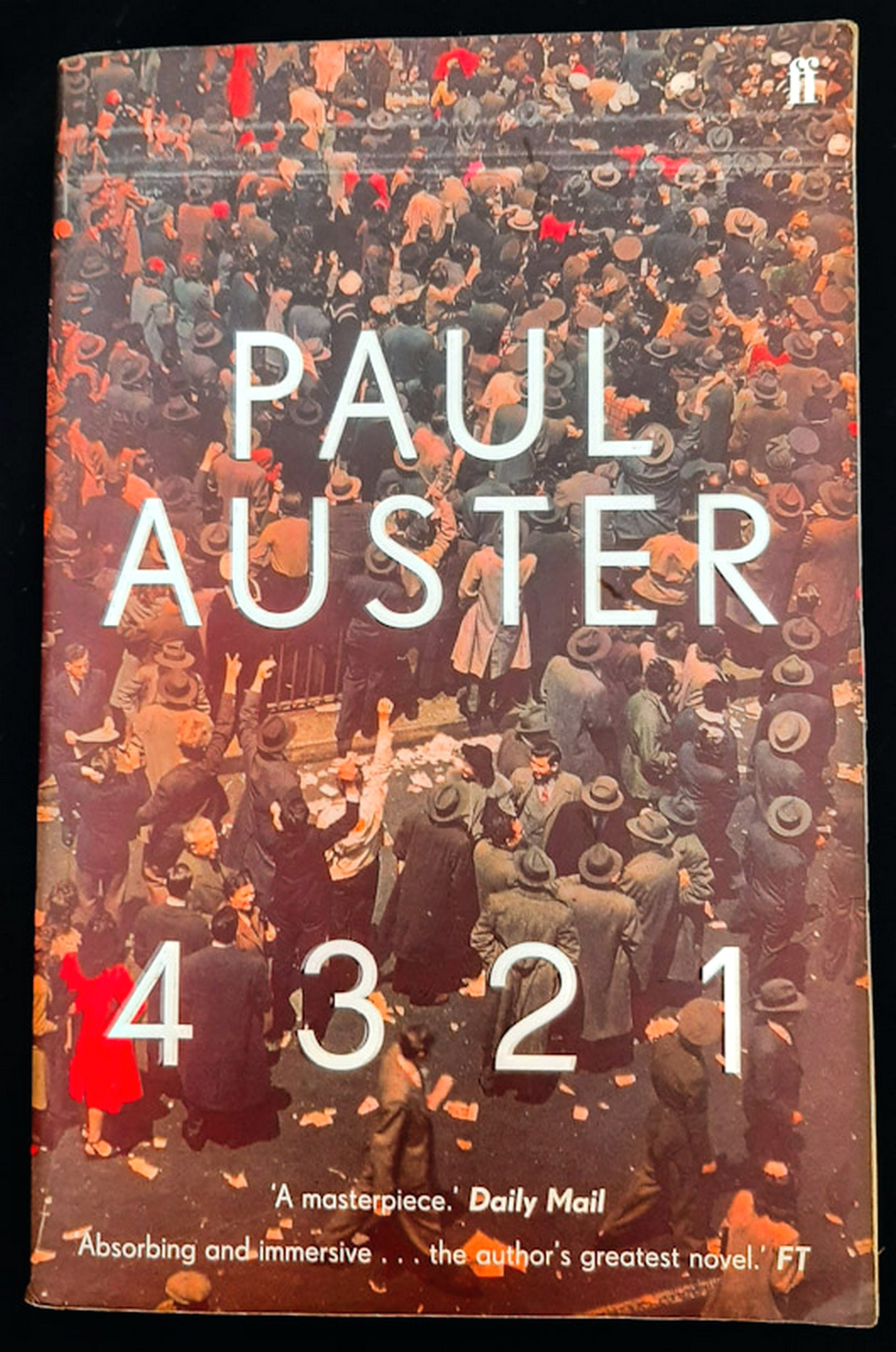 Front Cover Of 4321 (Paul Auster)