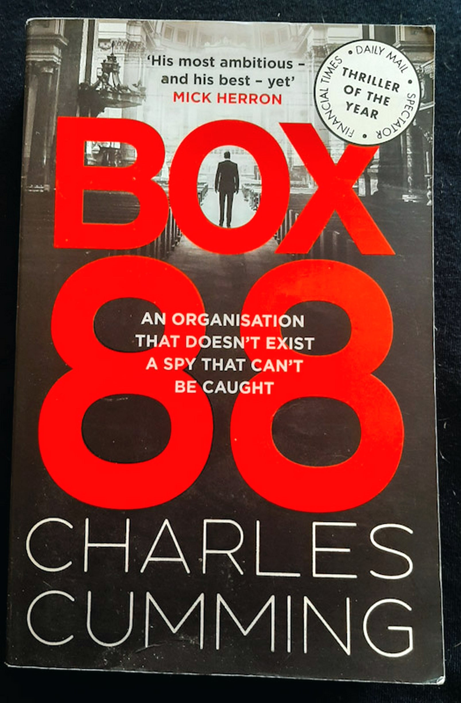 Front Cover Of BOX 88 (Charles Cumming)