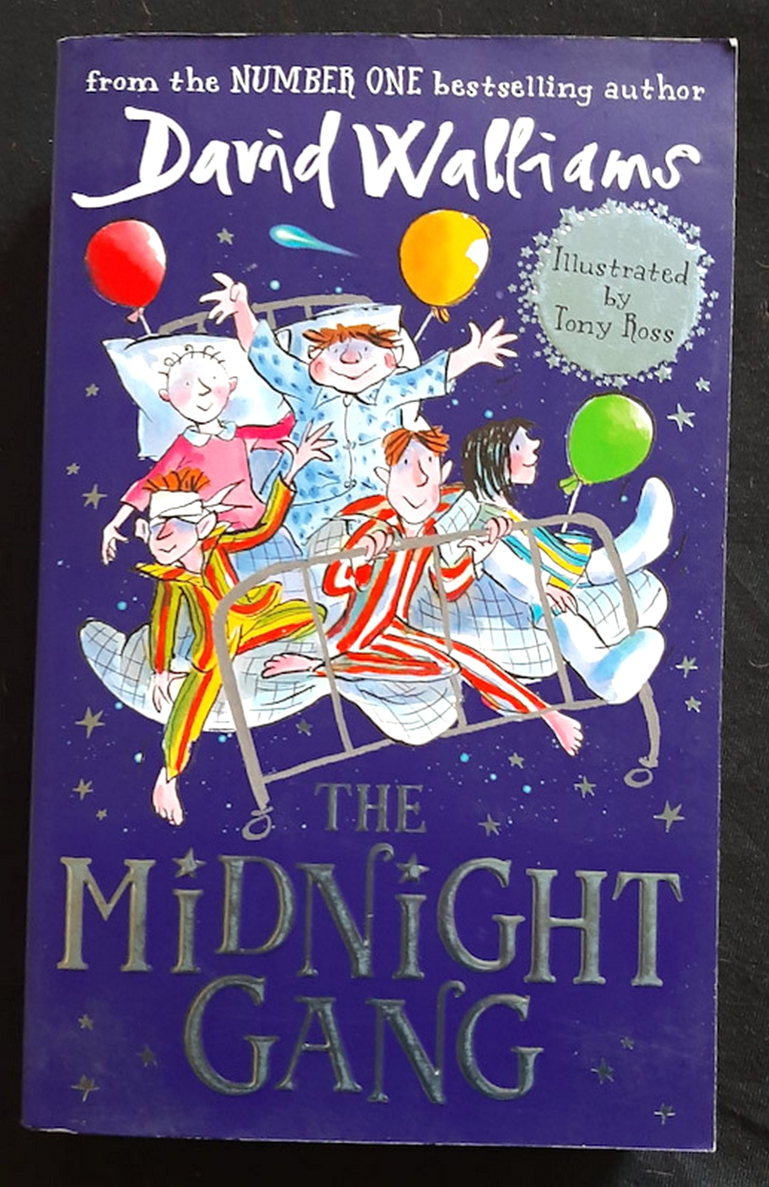 Front Cover Of The Midnight Gang (David Walliams)