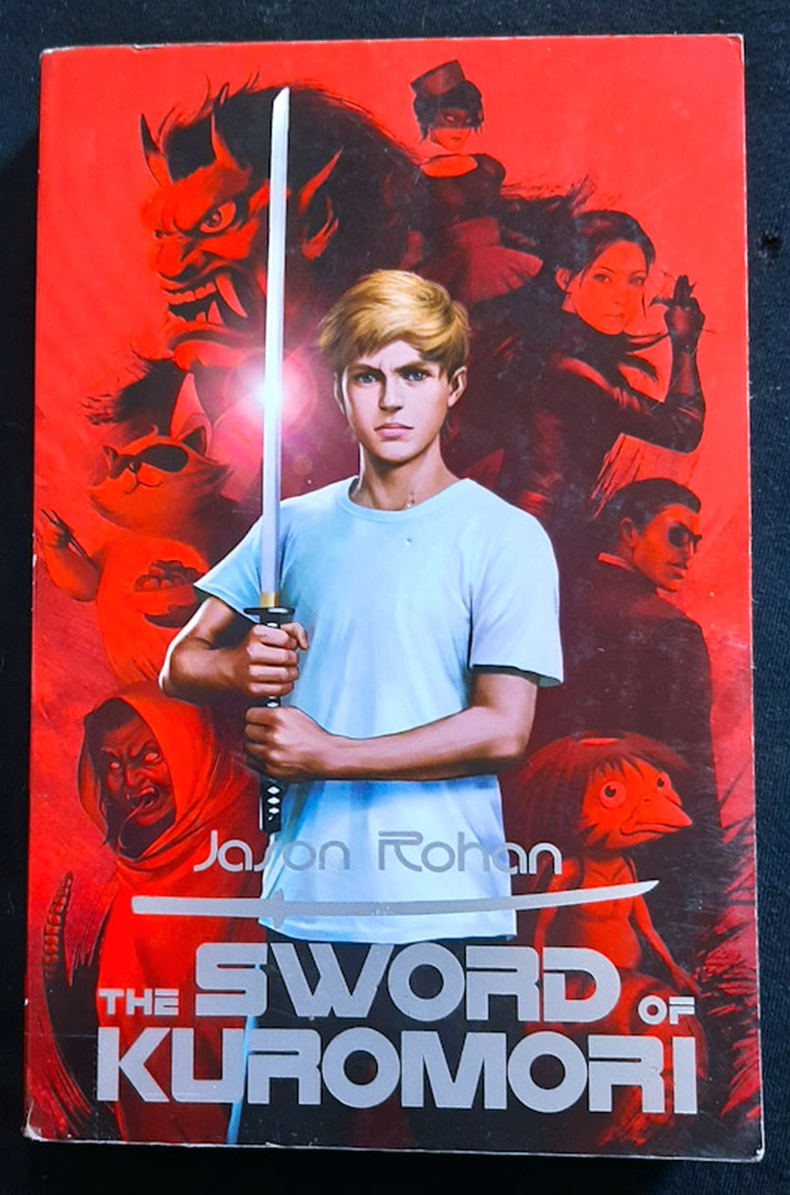 Front Cover Of The Sword of Kuromori (Sword of Kuromori #1) (Jason Rohan)