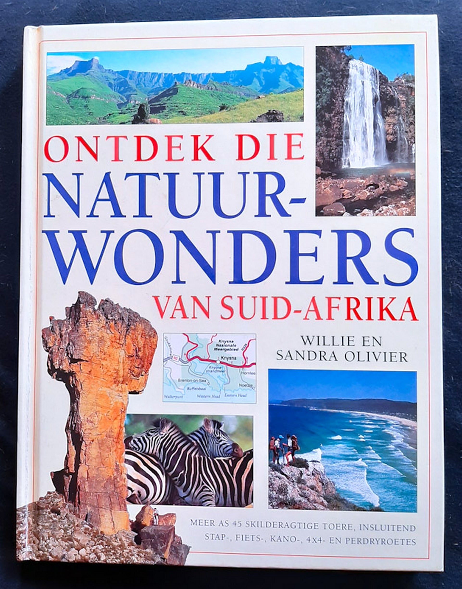 Front Cover Of Ontdek Die Natuurwonders Van Suid-Afrika (Willie en Sandra Olivier)