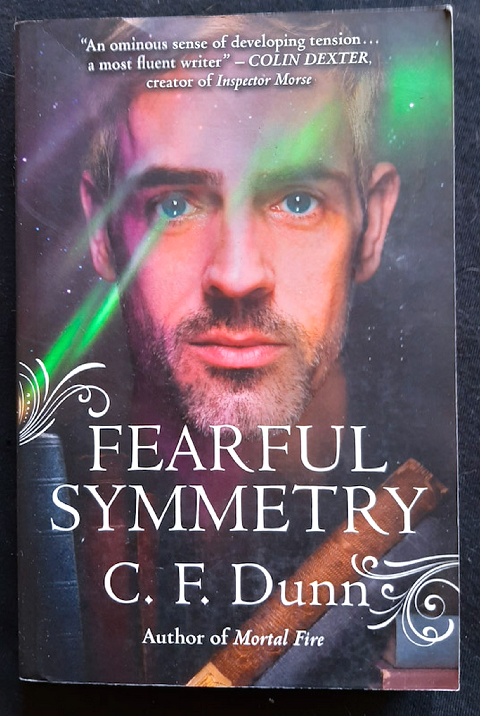 Front Cover Of Fearful Symmetry (The Secret of the Journal #5) (C.F. Dunn)