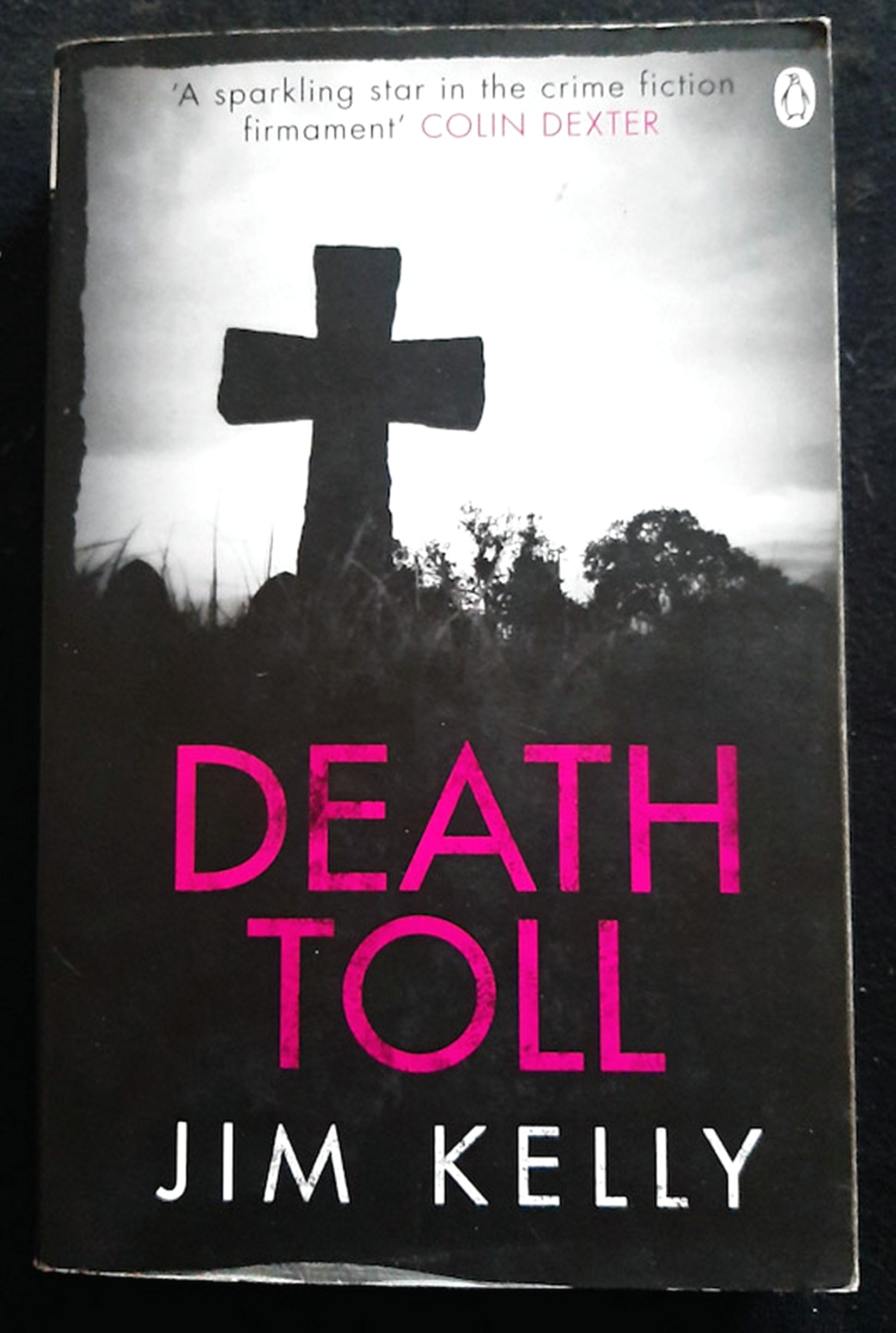 Front Cover Of Death Toll (DI Peter Shaw & DS George Valentine #3) (Jim Kelly)