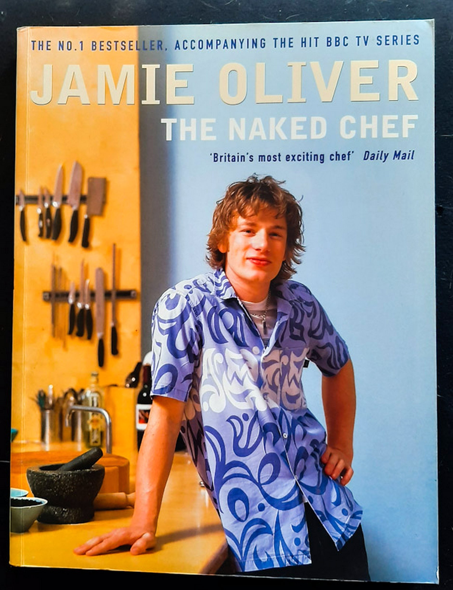 Front Cover Of The Naked Chef (Jamie Oliver)