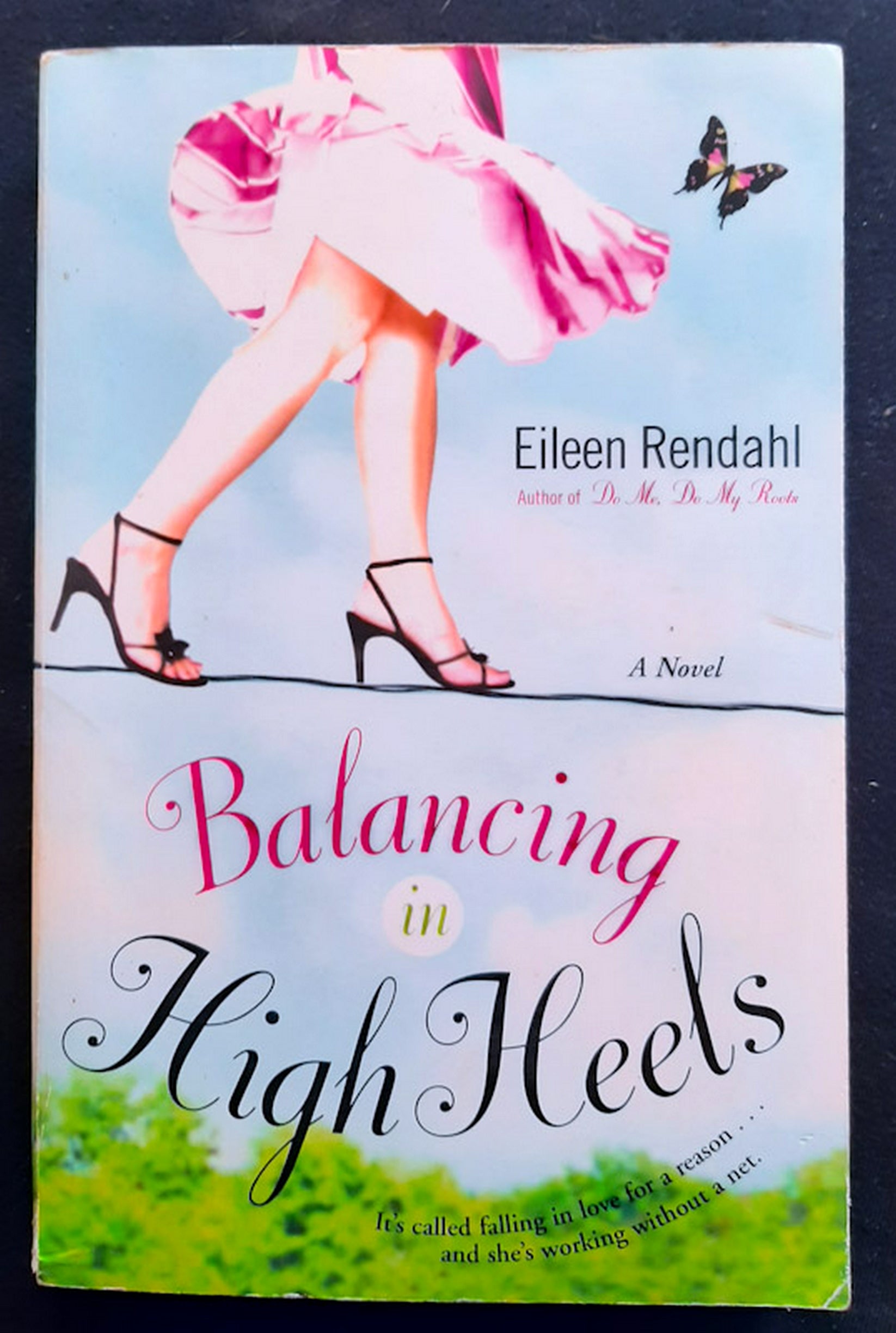 Front Cover Of Balancing in High Heels (Eileen Rendahl)