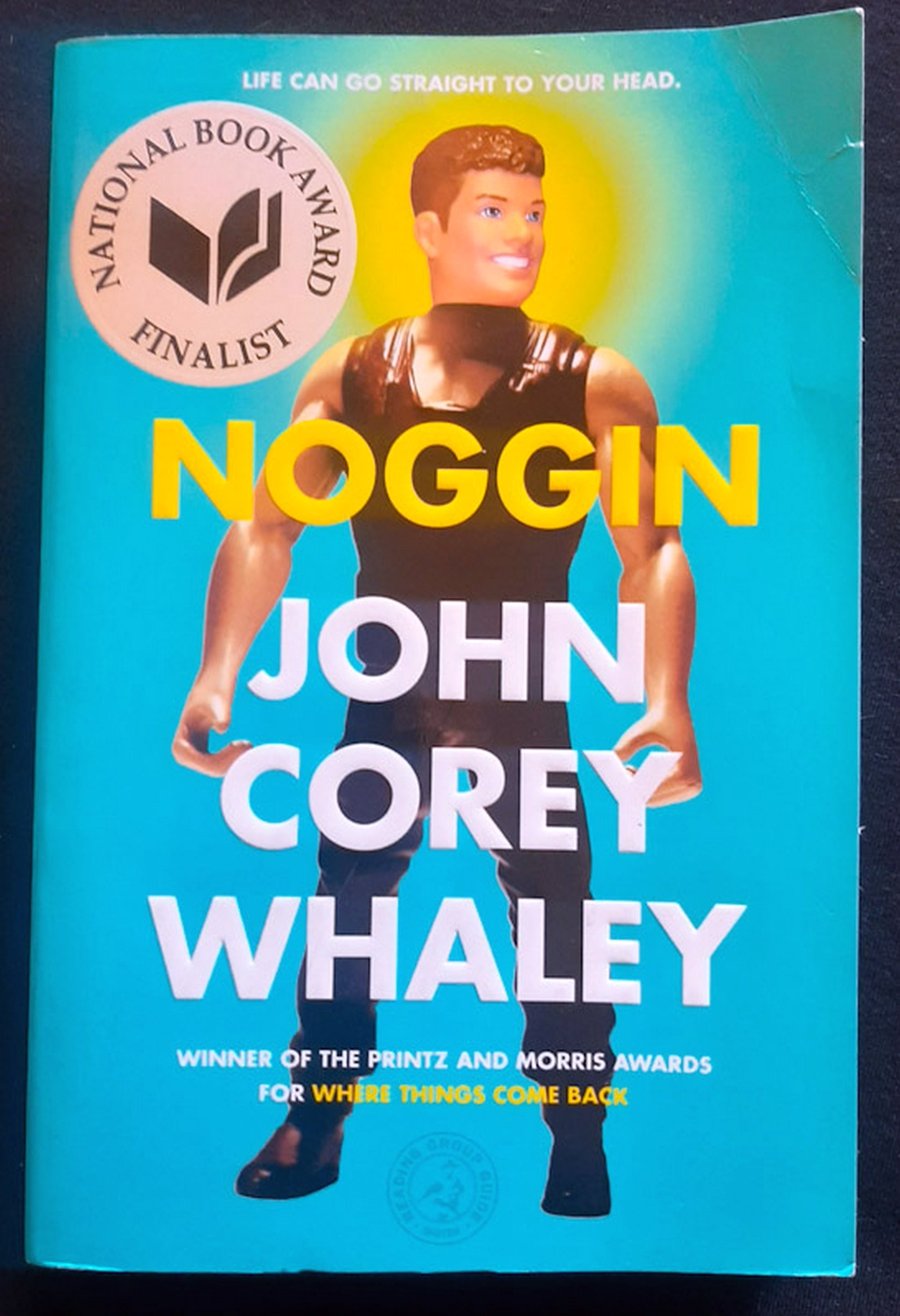 Front Cover Of Noggin (John Corey Whaley)