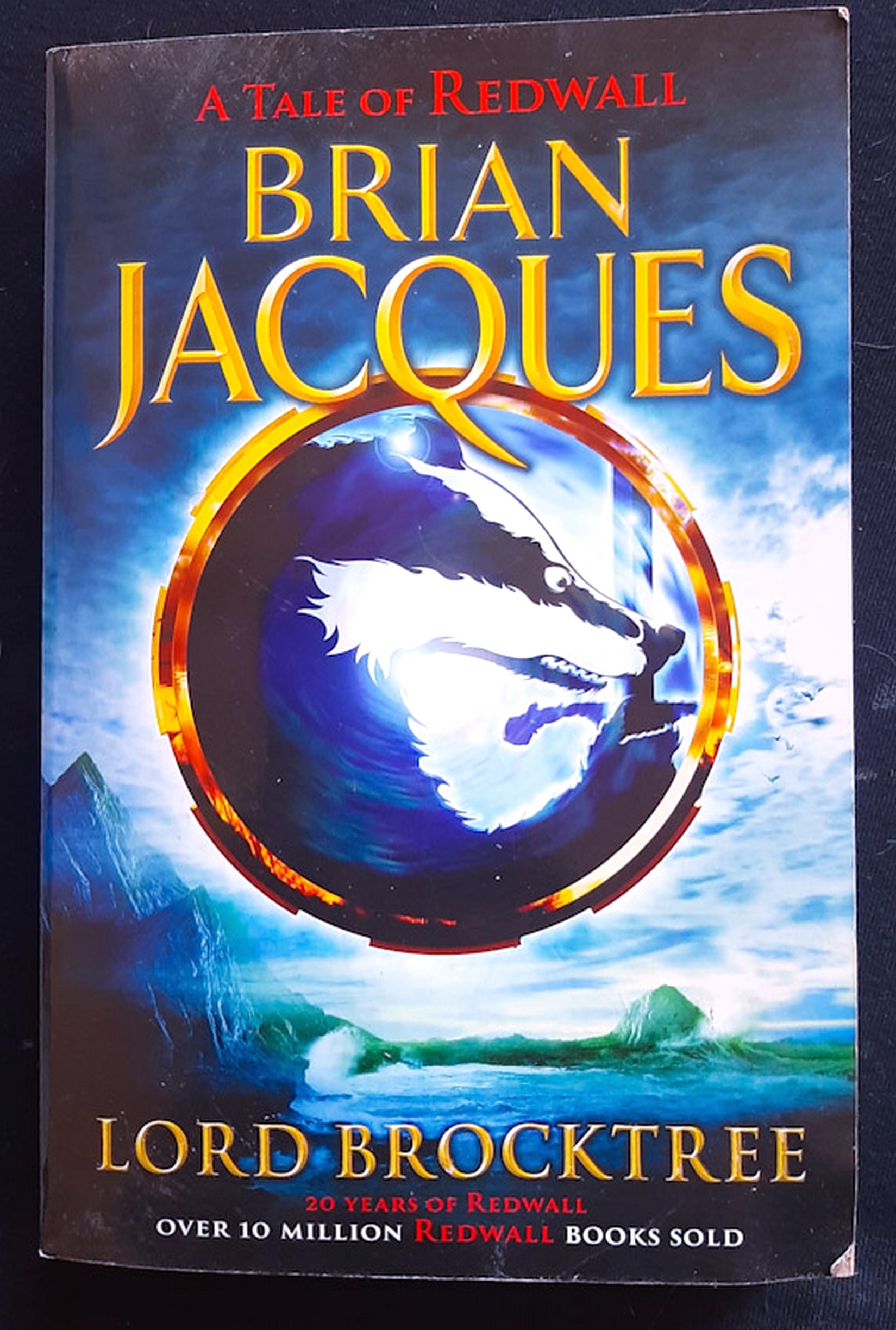 Front Cover Of Lord Brocktree (Redwall #13) (Brian Jacques)