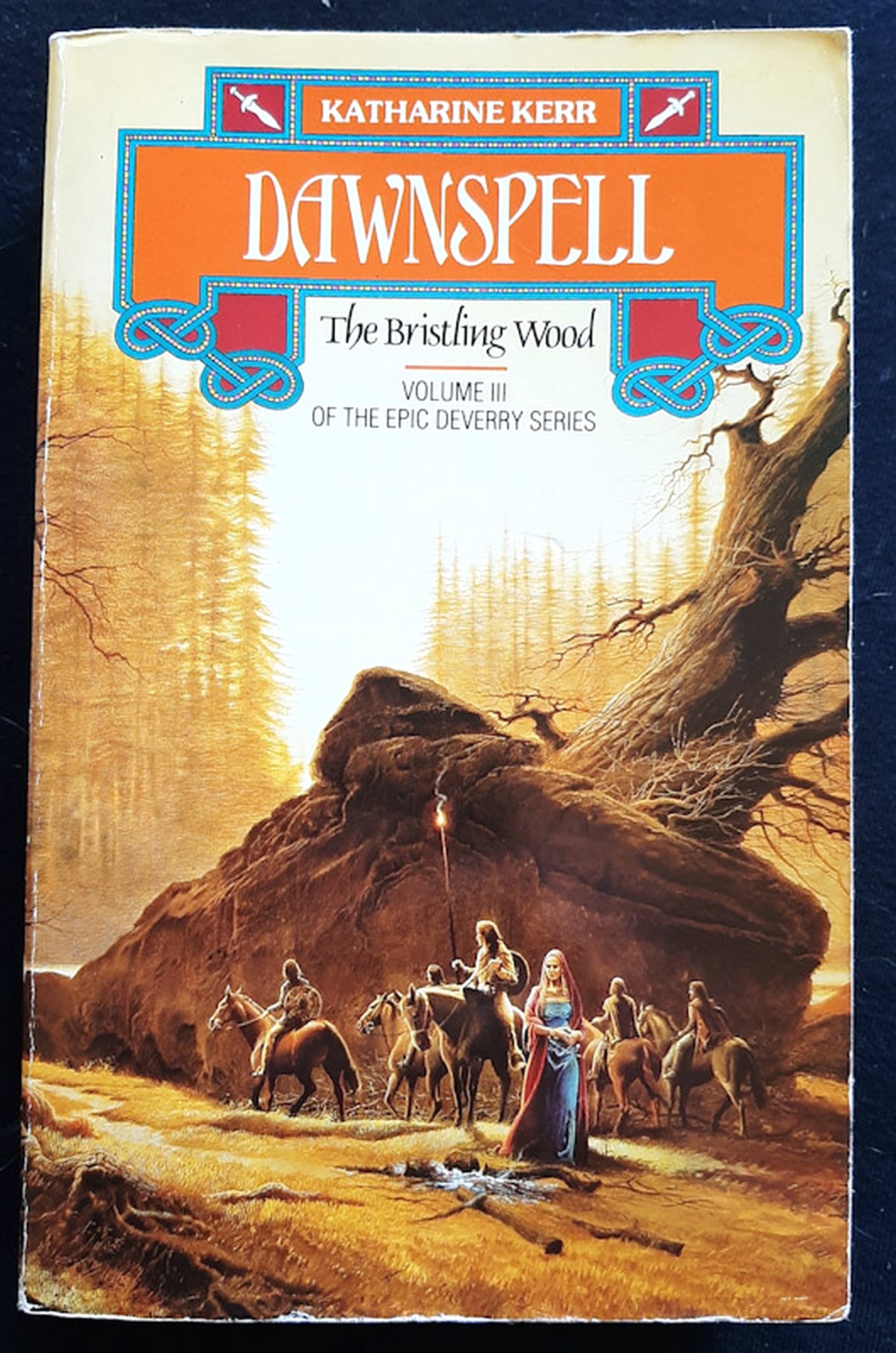 Front Cover Of Dragonspell (Deverry Cycle #4) (Katharine Kerr)