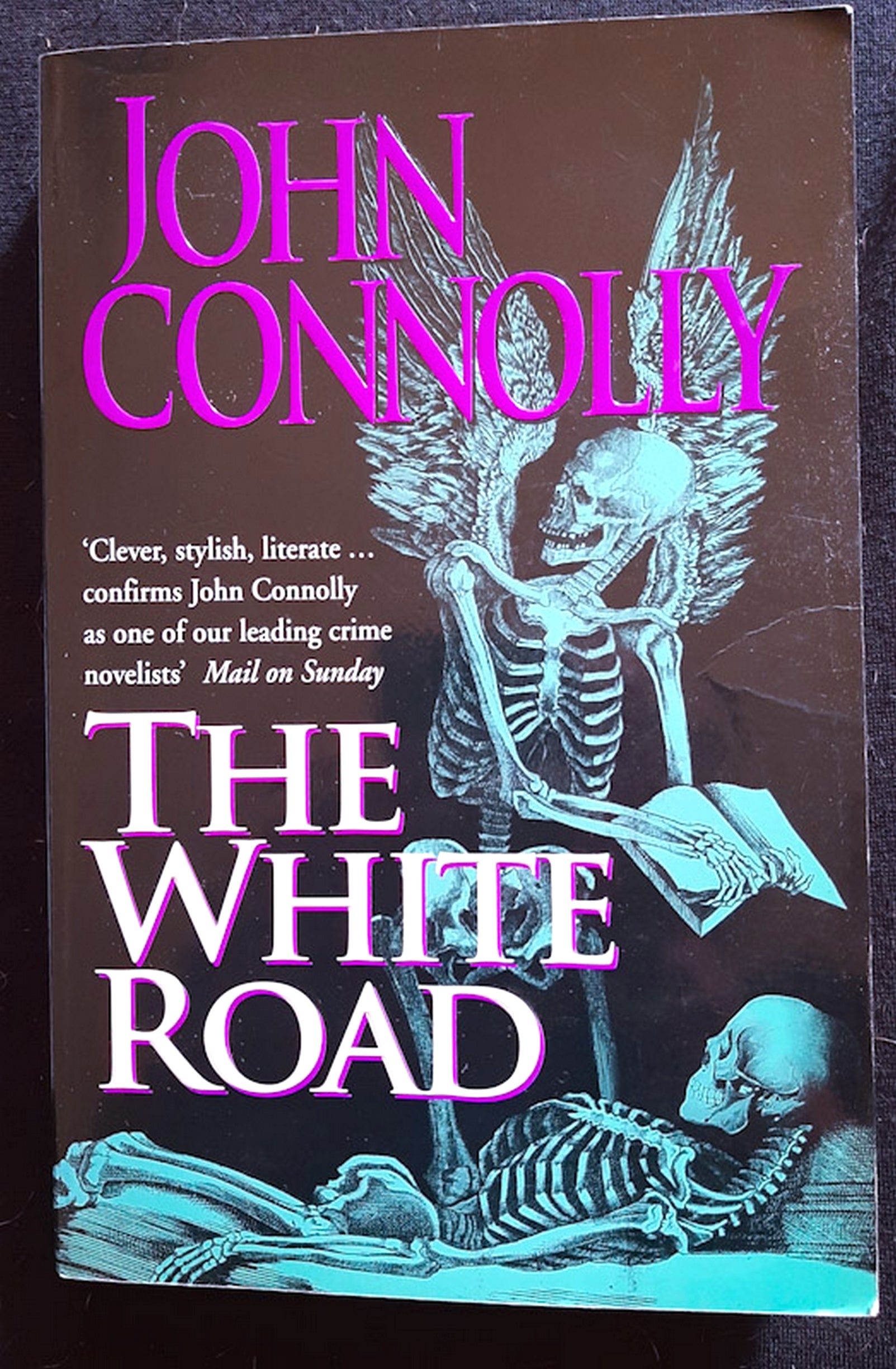 Front Cover Of The White Road (Charlie Parker #4) (John Connolly)