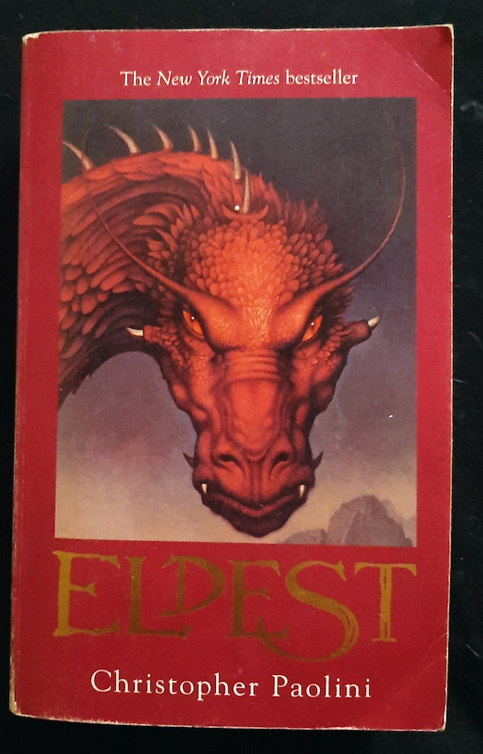 Front Cover Of Eldest (The Inheritance Cycle #2) (Christopher Paolini)