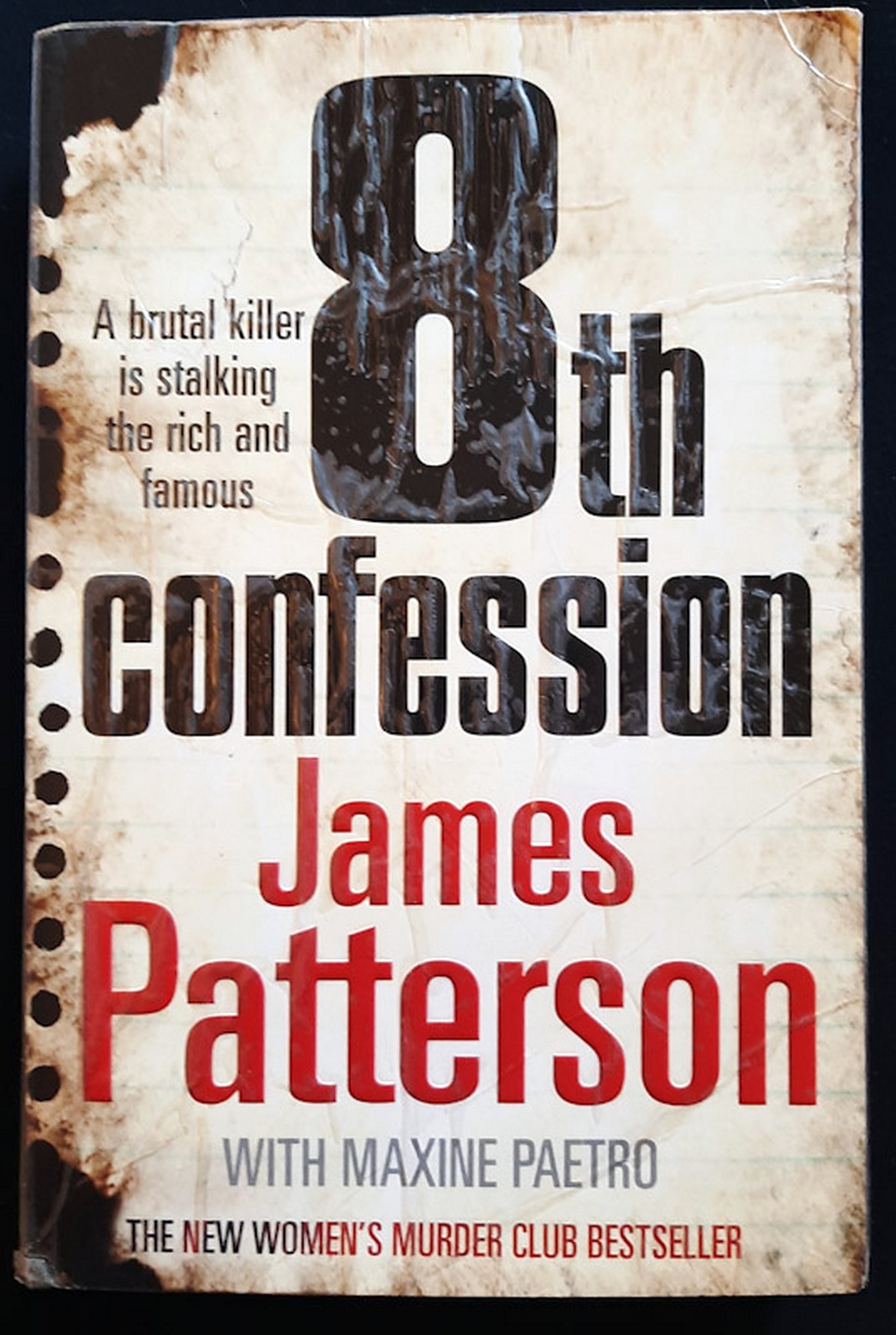 Front Cover Of The 8th Confession (James Patterson)