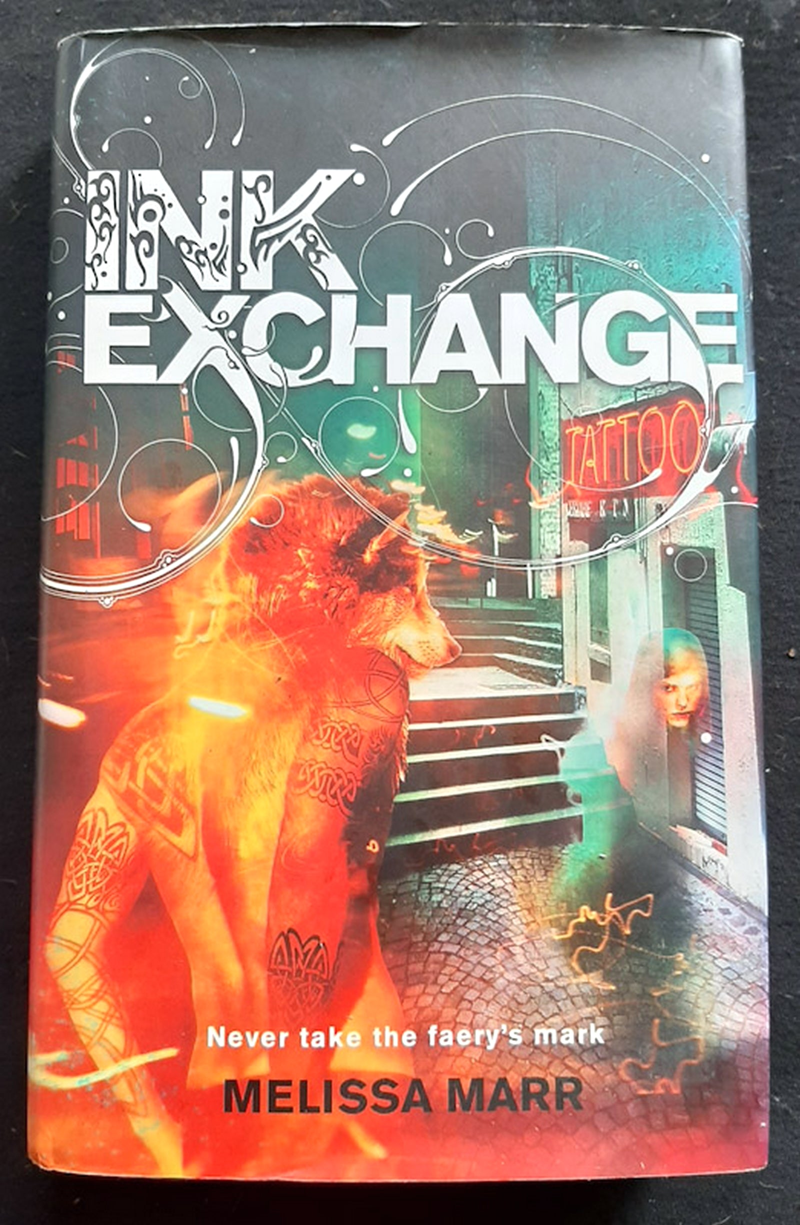 Front Cover Of Ink Exchange (Wicked Lovely #2) (MELISSA MARR)