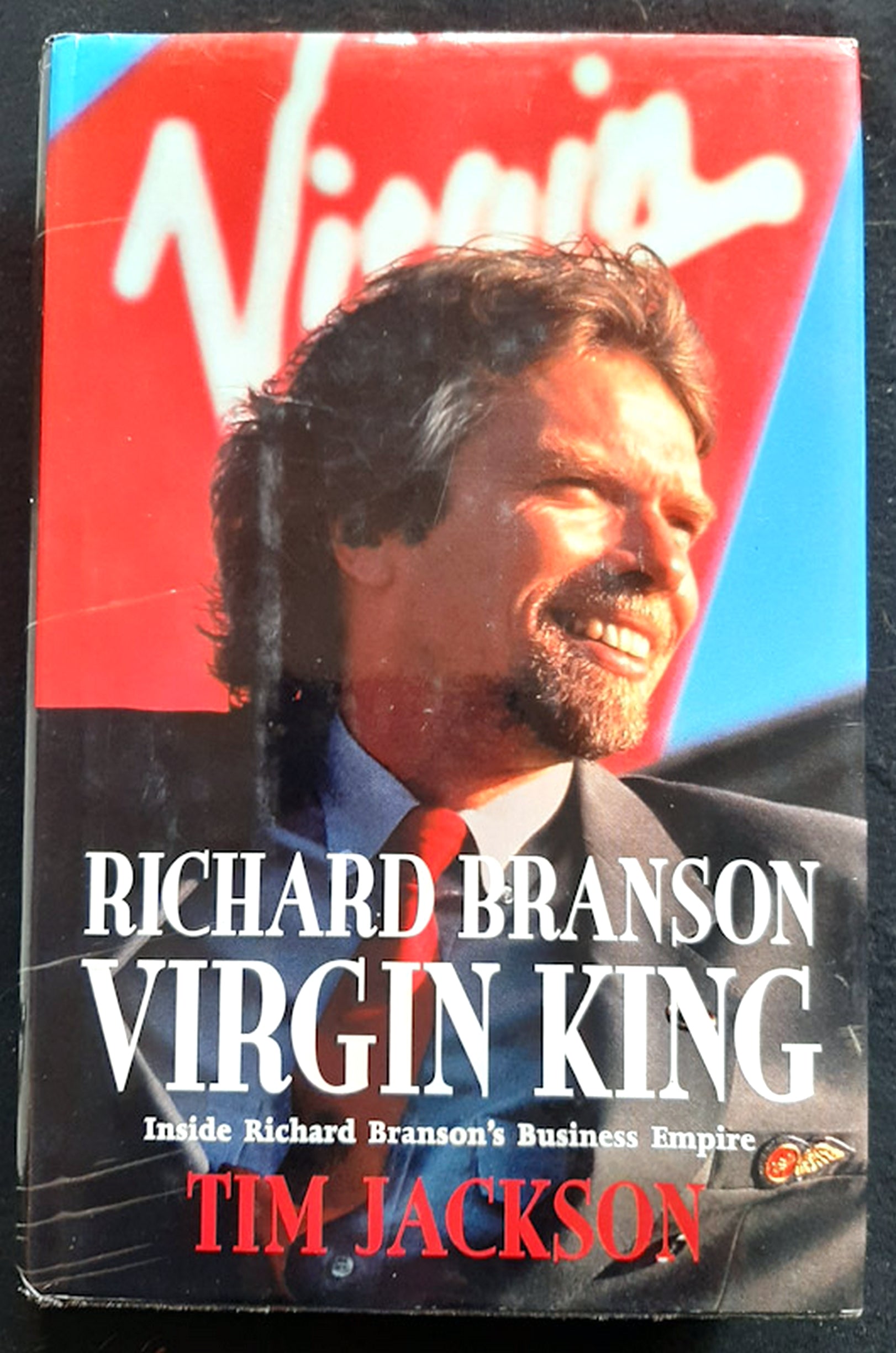 Front Cover Of Richard Branson, Virgin King: Inside Richard Branson's Business Empire (Tim Jackson)