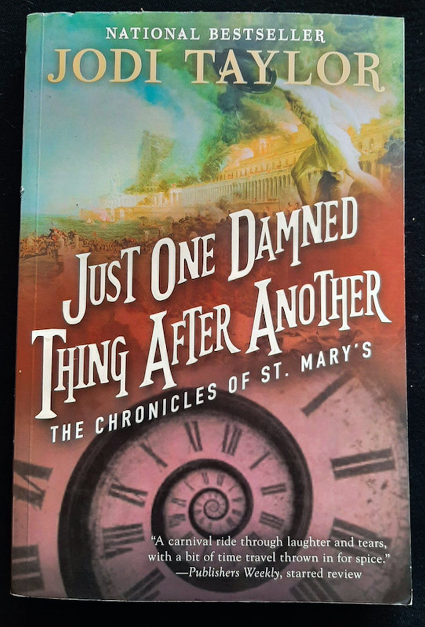 Front Cover Of Just One Damned Thing After Another (The Chronicles of St Mary's #1) (Jodi Taylor)