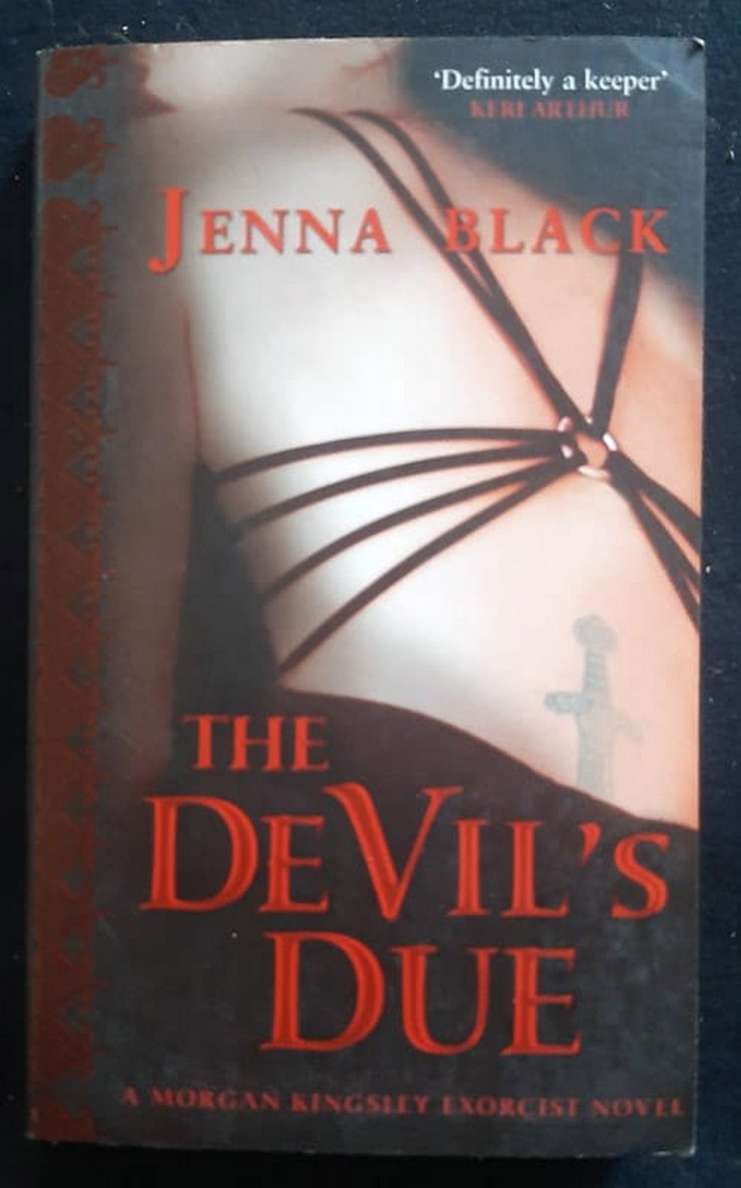 Front Cover Of The Devil's Due (Morgan Kingsley #3) (Jenna Black)