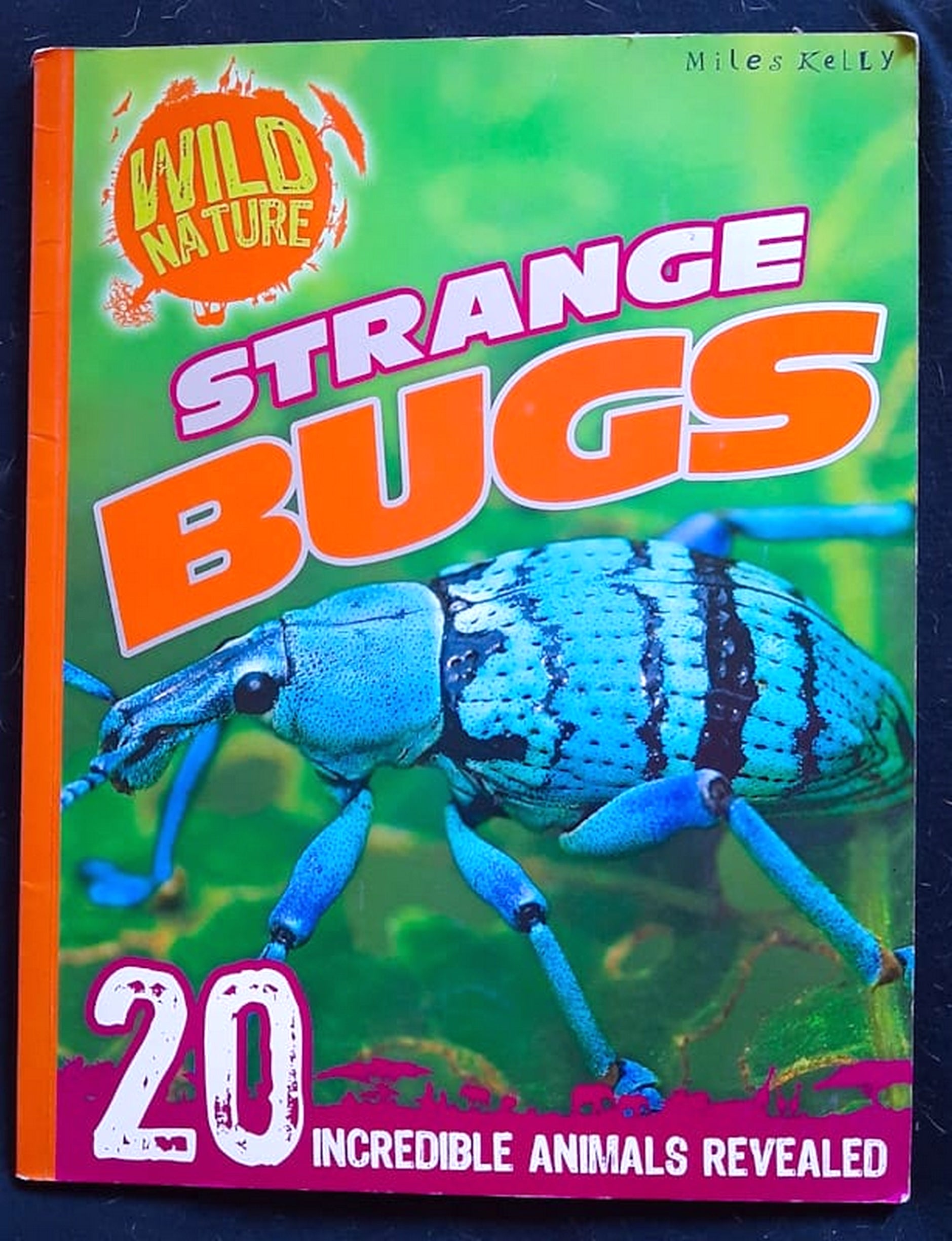 Front Cover Of Wild Nature: Strange Bugs (Miles Kelly)