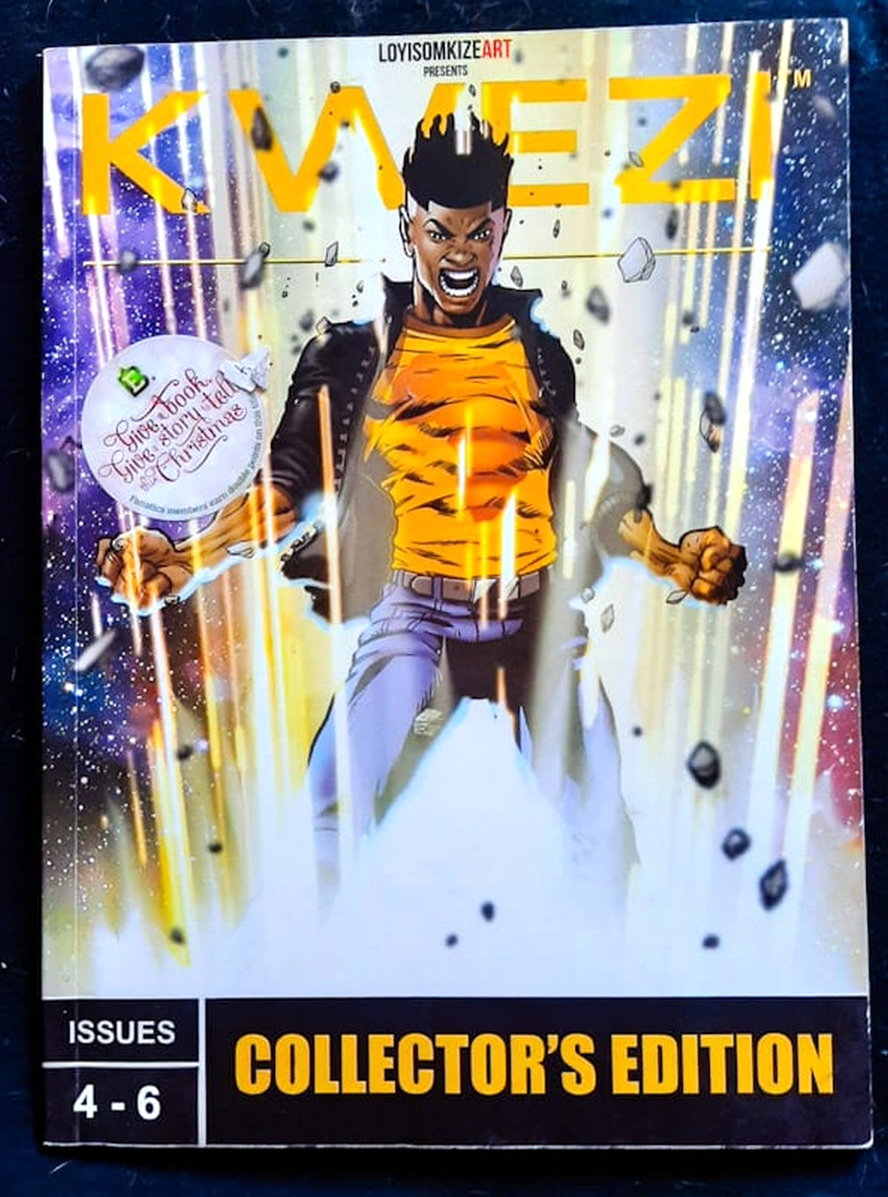 Front Cover Of Kwezi: Issues 4-6 - Collector's Edition (Clyde Beech, Loyiso Mkize)