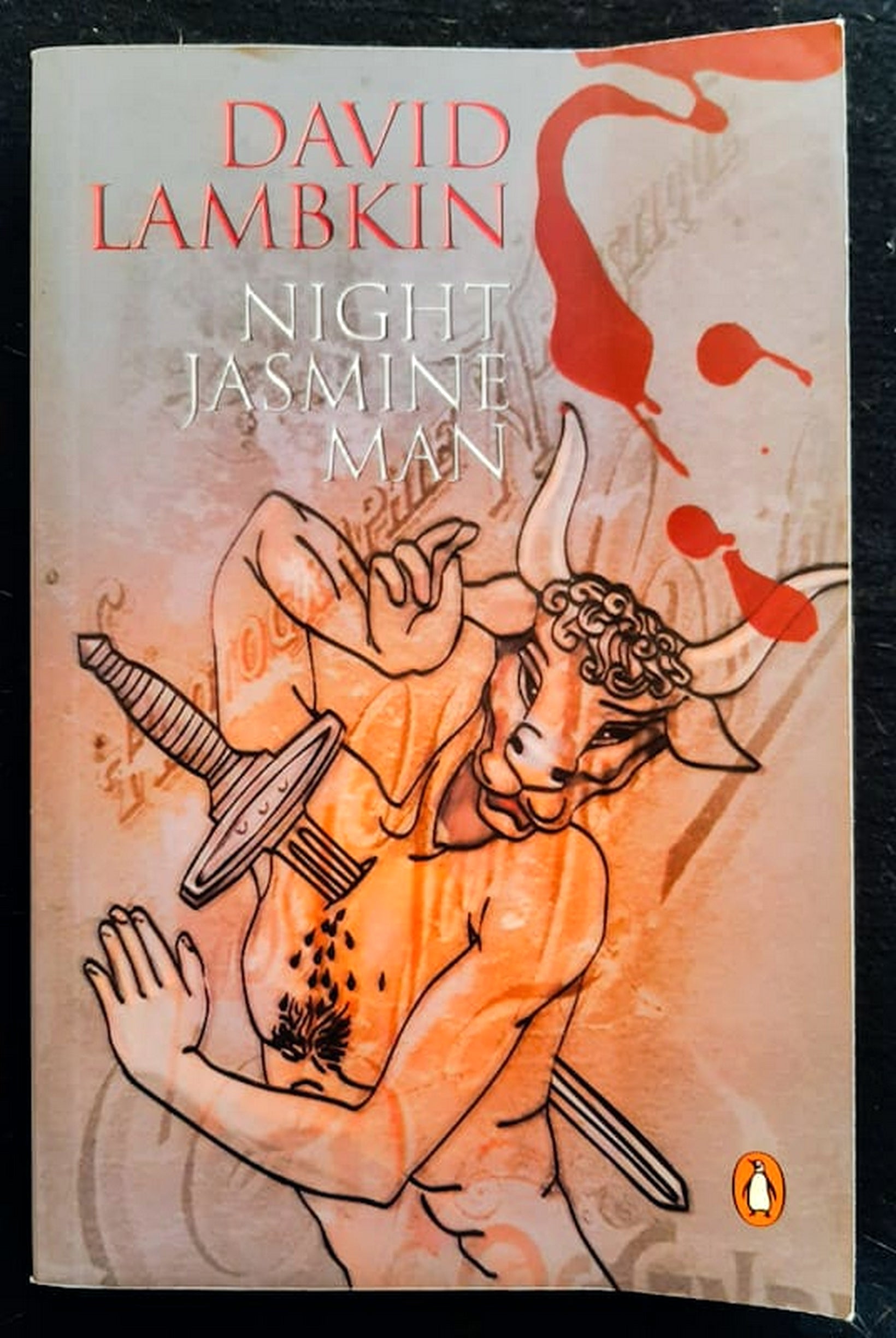 Front Cover Of Night Jasmine Man (David Lamkin)