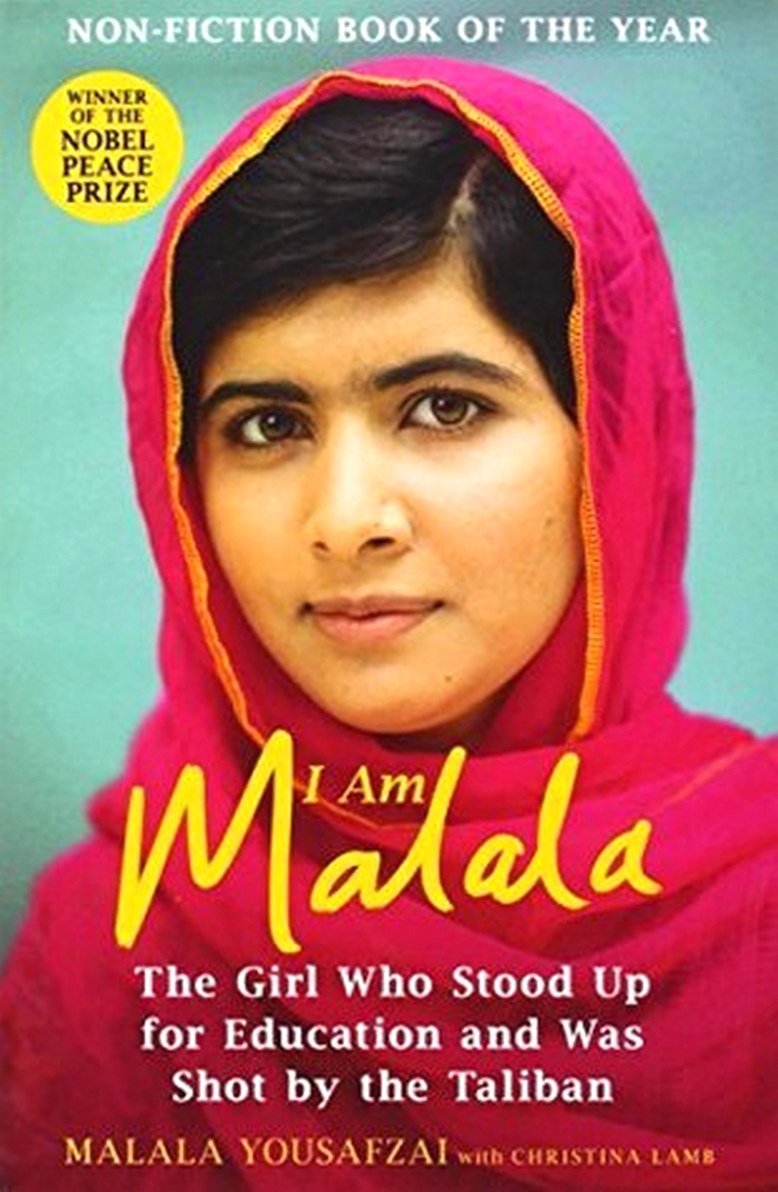 Front Cover Of I Am Malala (Malala Yousafzai)
