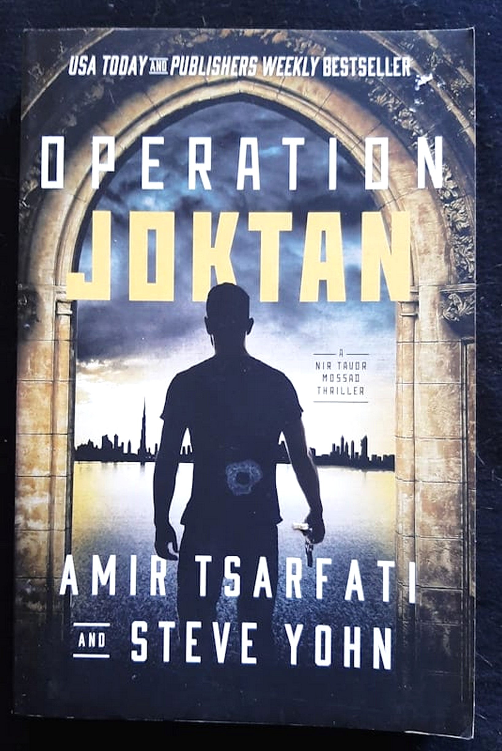 Front Cover Of Operation Joktan (Nir Tavor Mossad #1) (Amir Tsarfati, Steve Yohn)