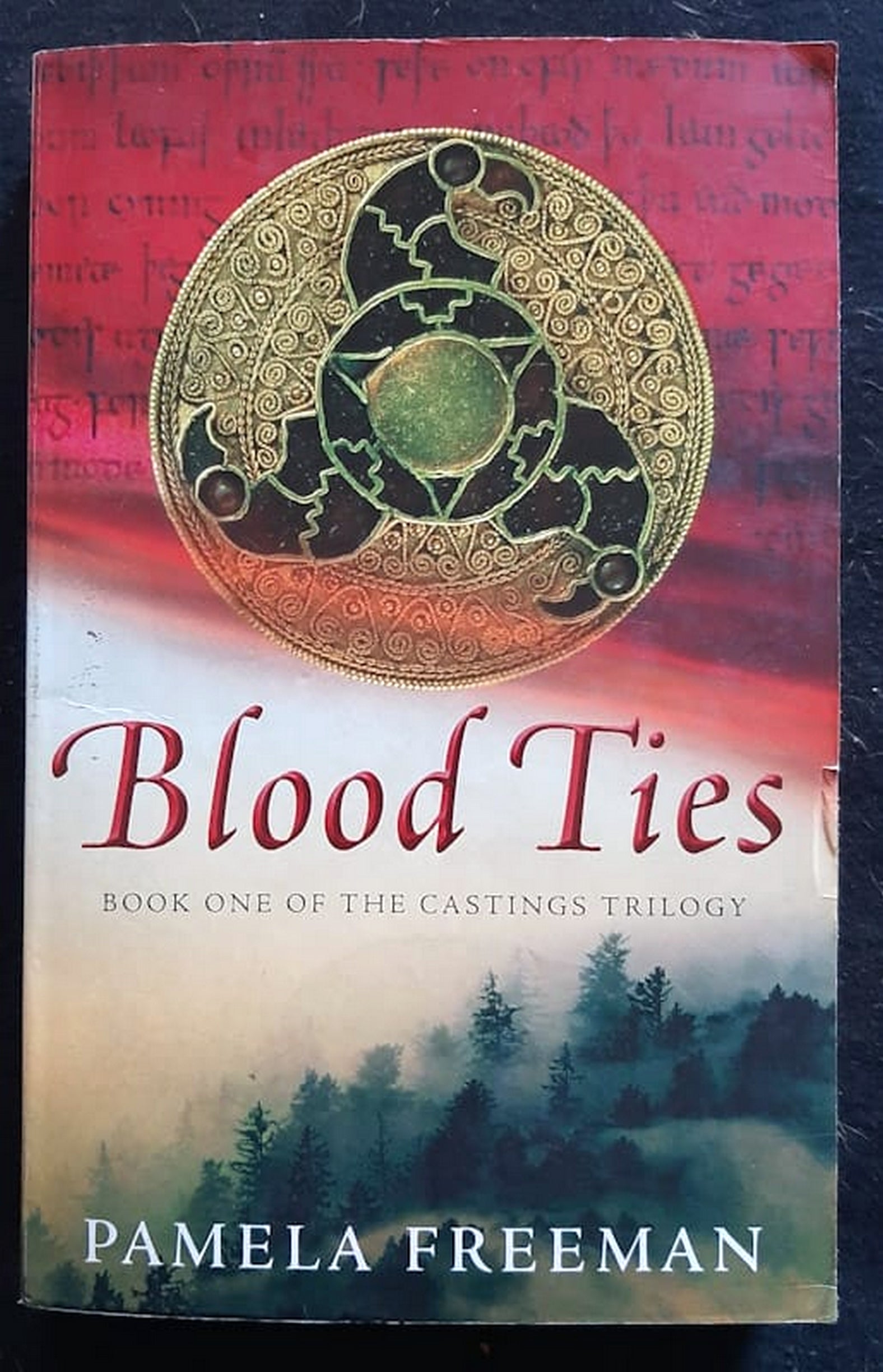 Front Cover Of Blood Ties (Castings #1) (Pamela Freeman)