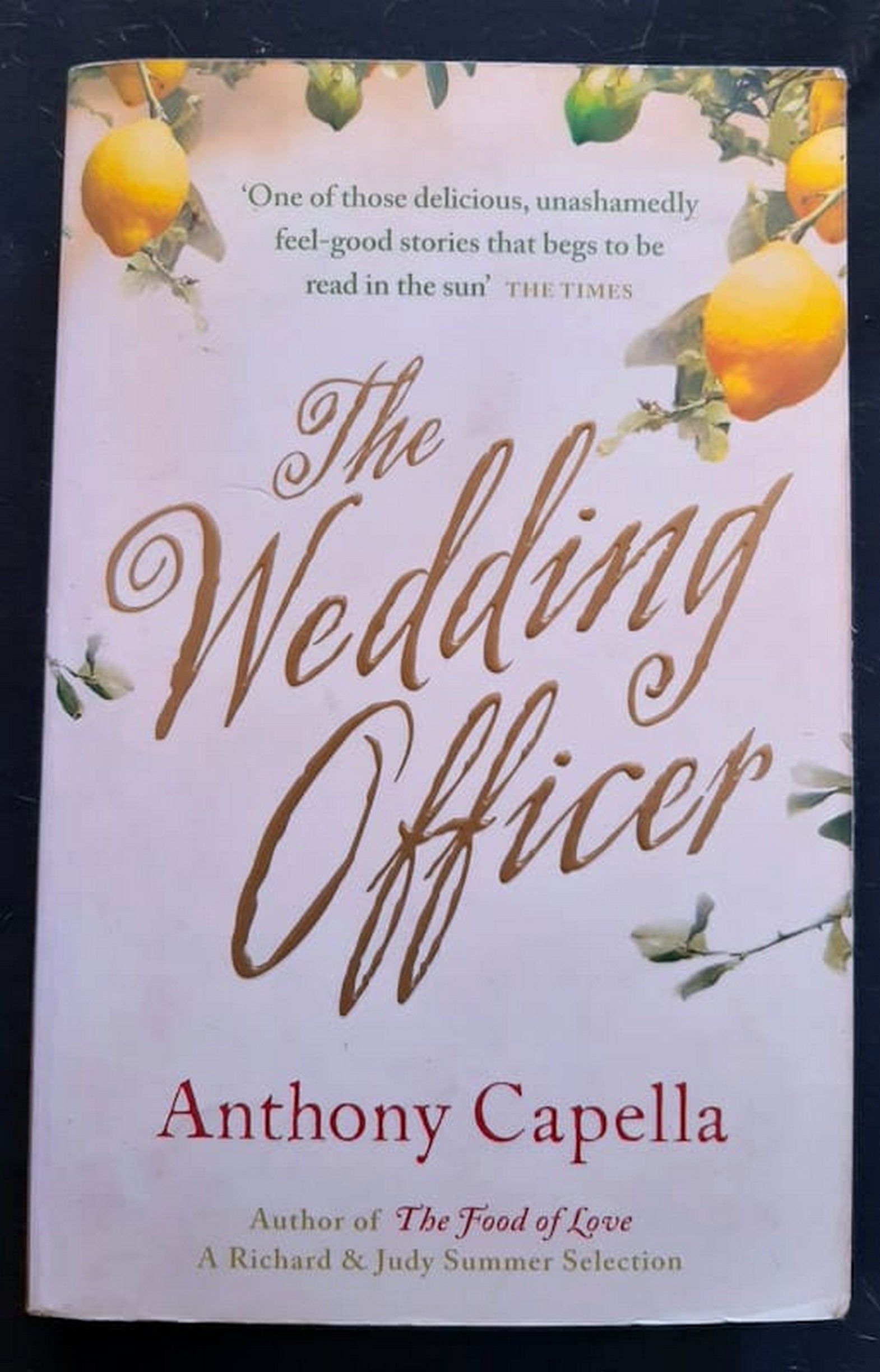 Front Cover Of The Wedding Officer (Anthony Capella)