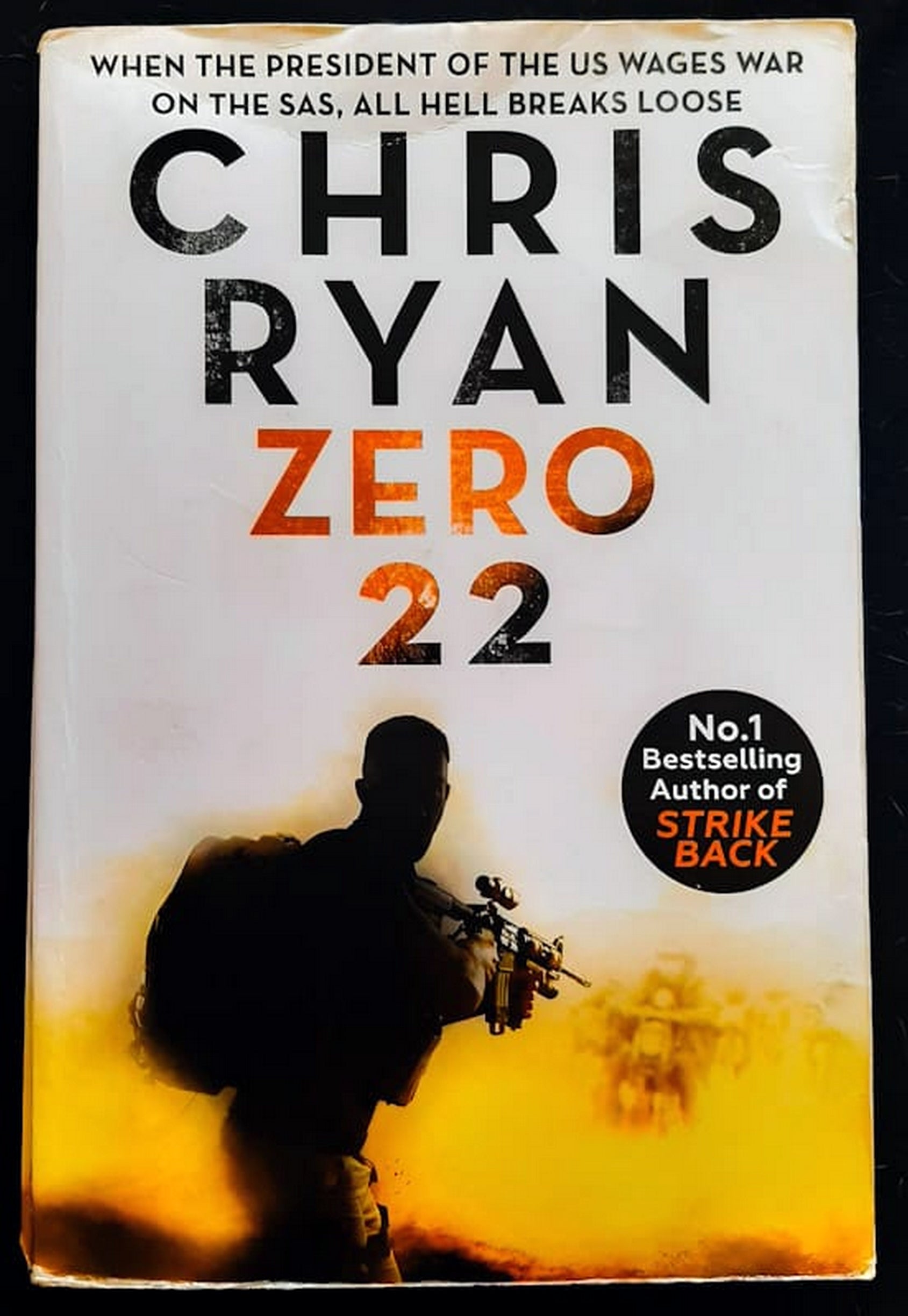 Front Cover Of Zero 22 (Danny Black #8) (Chris Ryan)