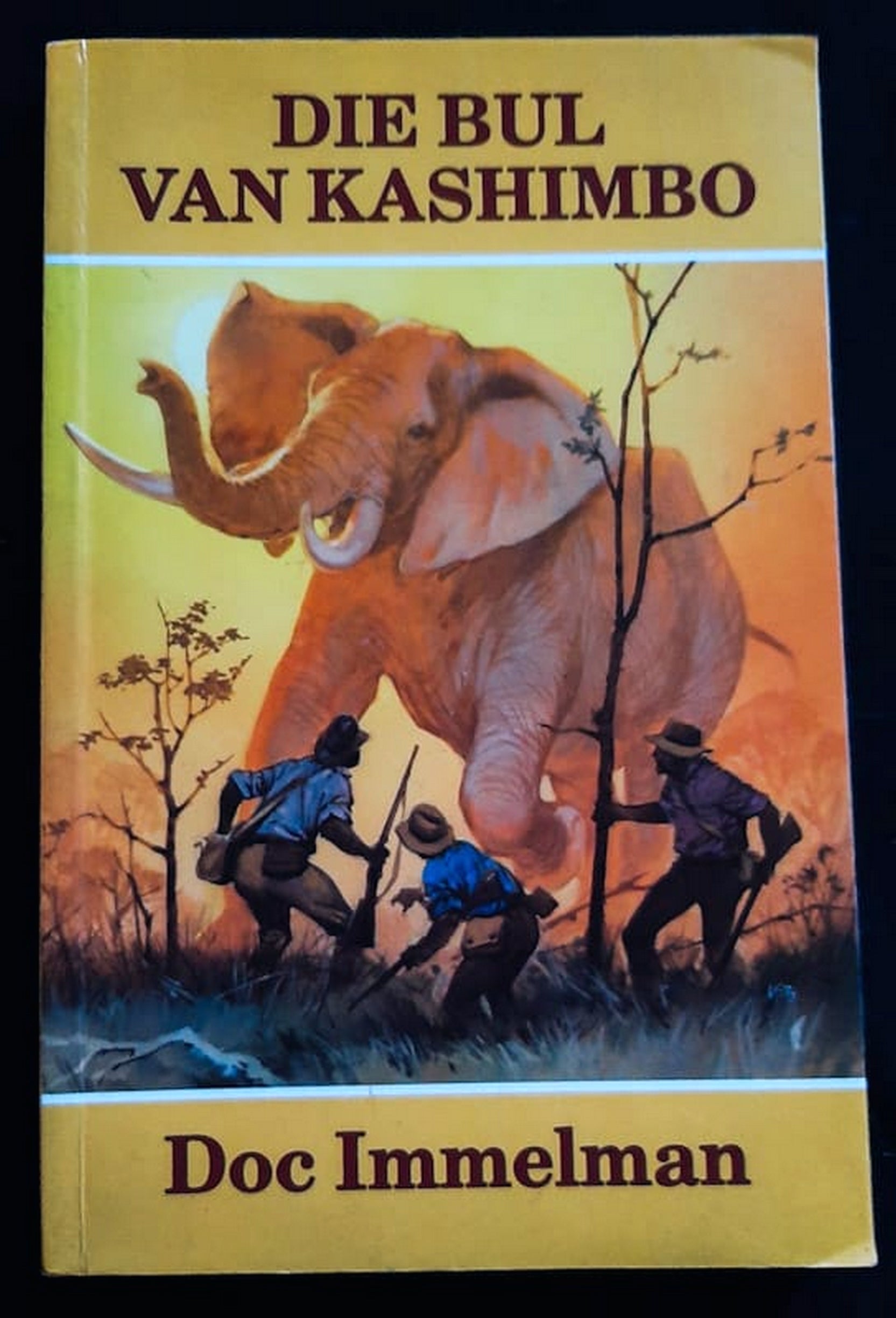 Front Cover Of Die bul van Kashimbo (Doc Immelman)