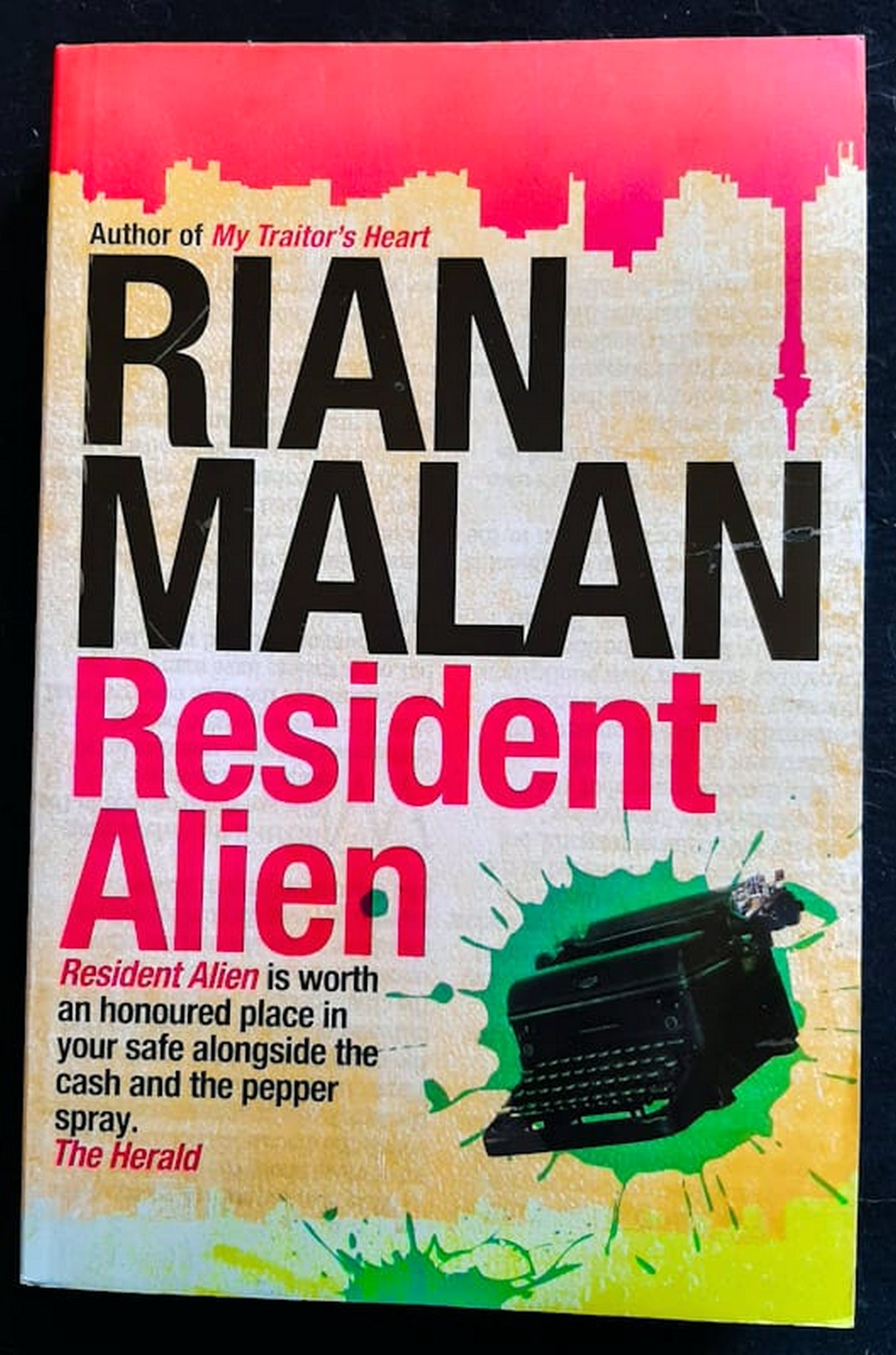 Front Cover Of Resident Alien (Rian Malan)