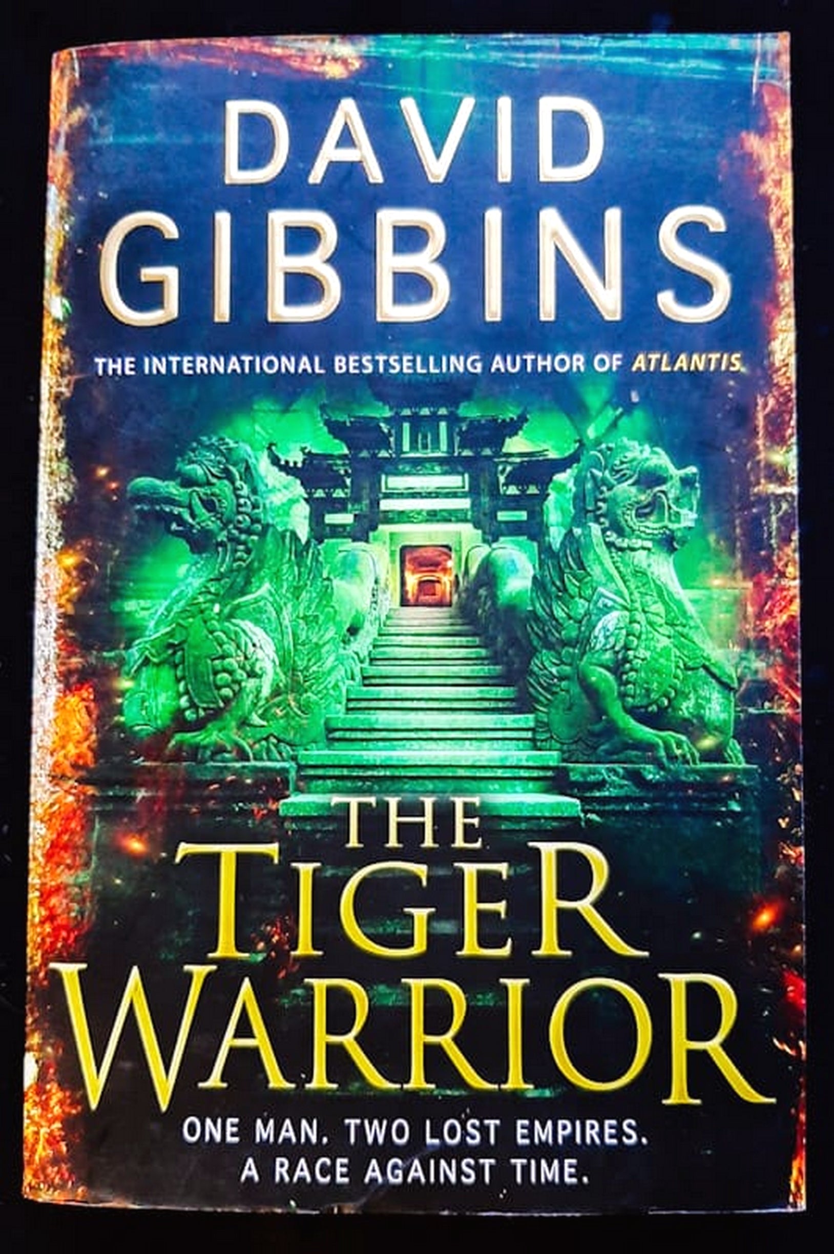 Front Cover Of The Tiger Warrior (Jack Howard #4) (David Gibbins)