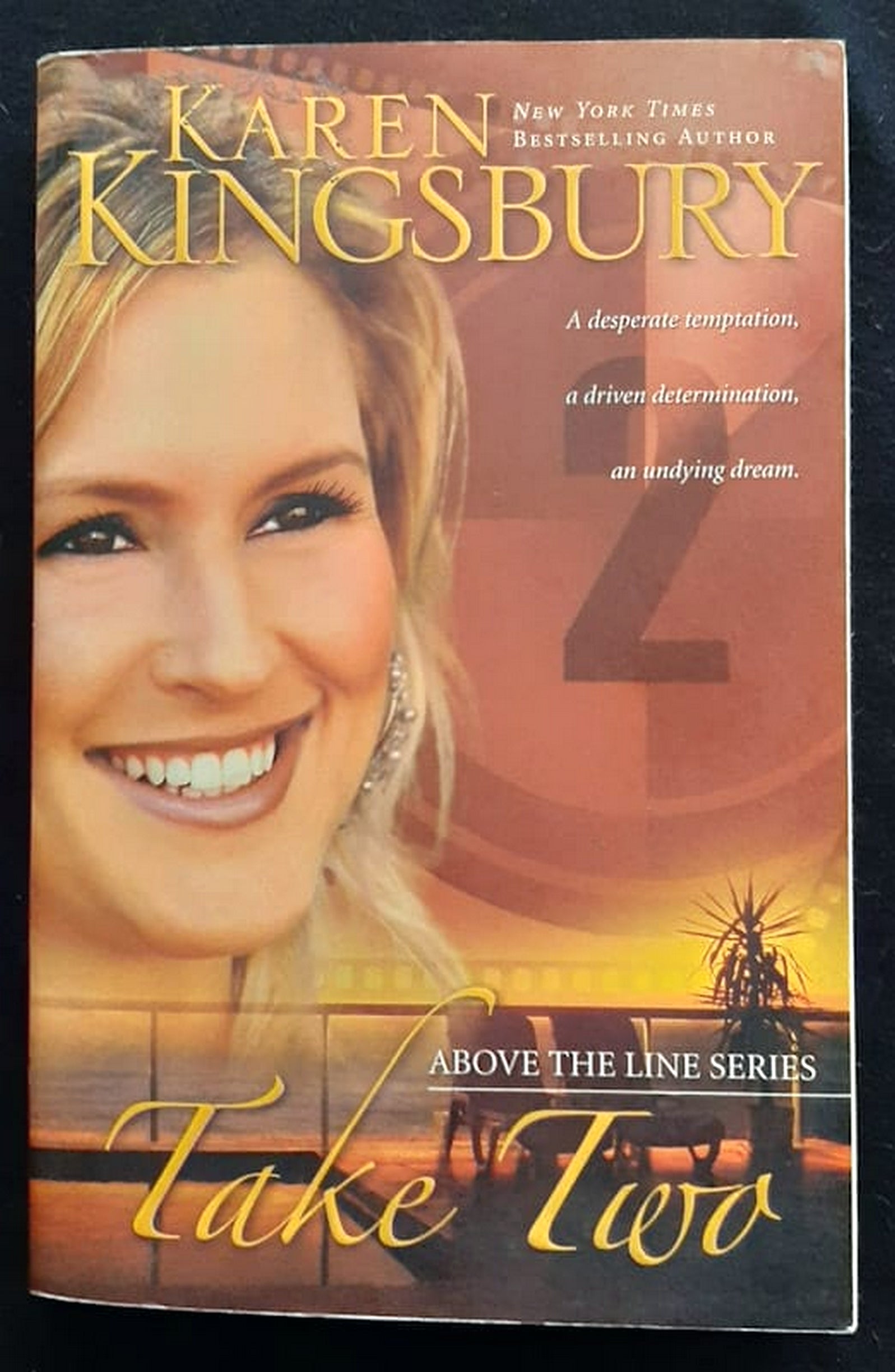 Front Cover Of Take Two (Above the Line #2) (Karen Kingsbury)