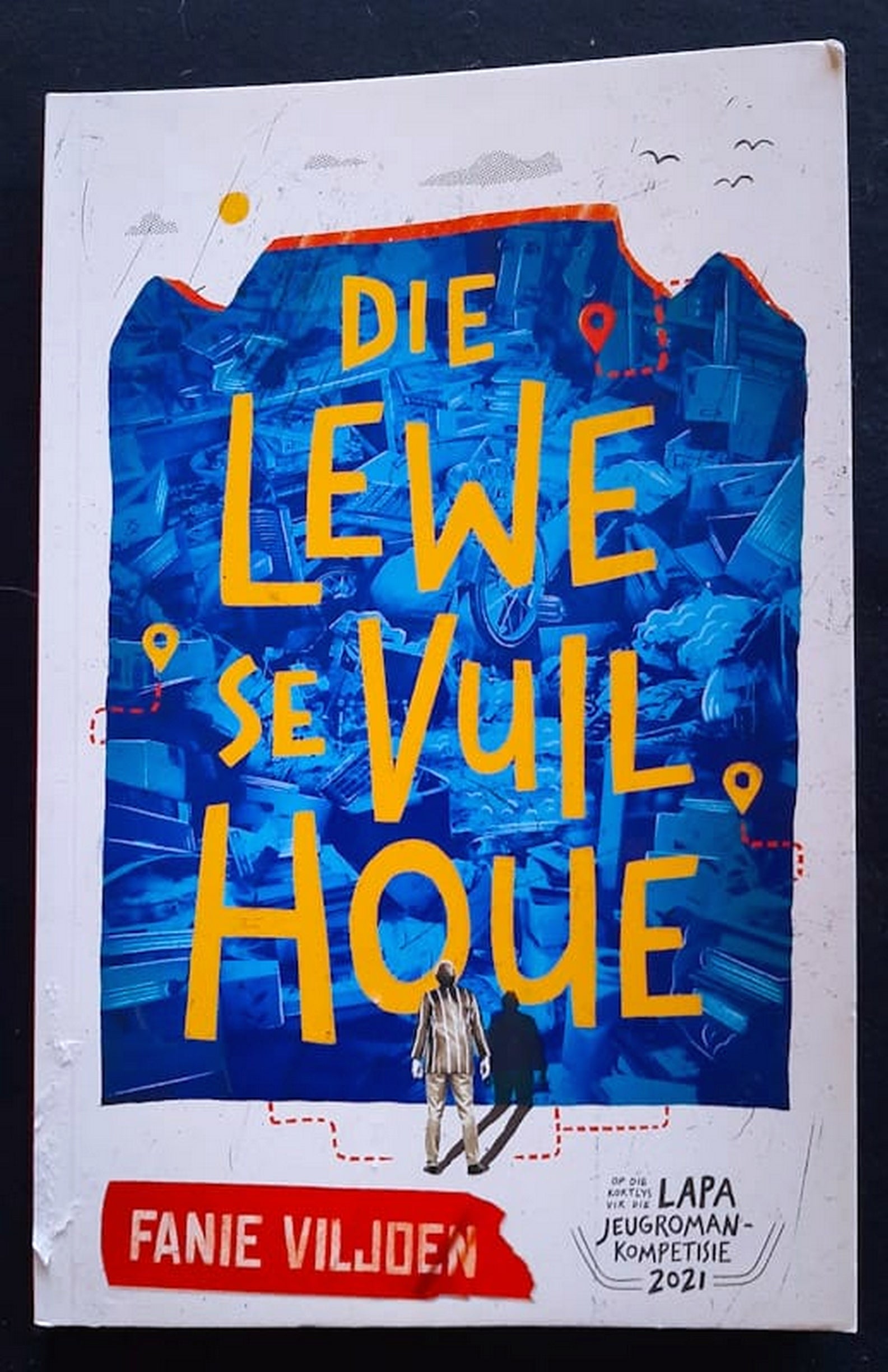 Front Cover Of Die lewe se vuil houe (Fanie Viljoen)